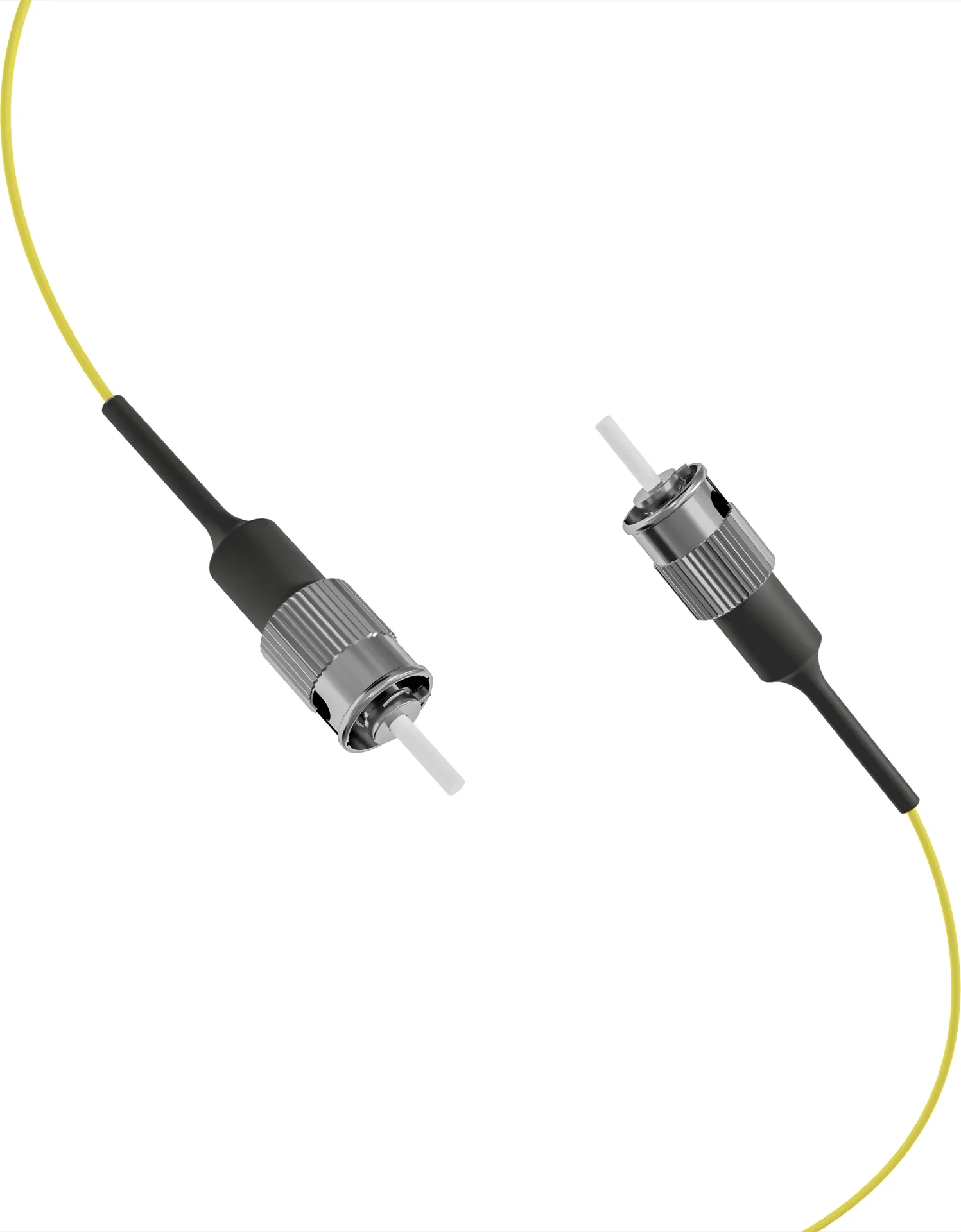 Faserpigtail FC OS2 G652D Gelb 2m - 1 Stück – Bild 2