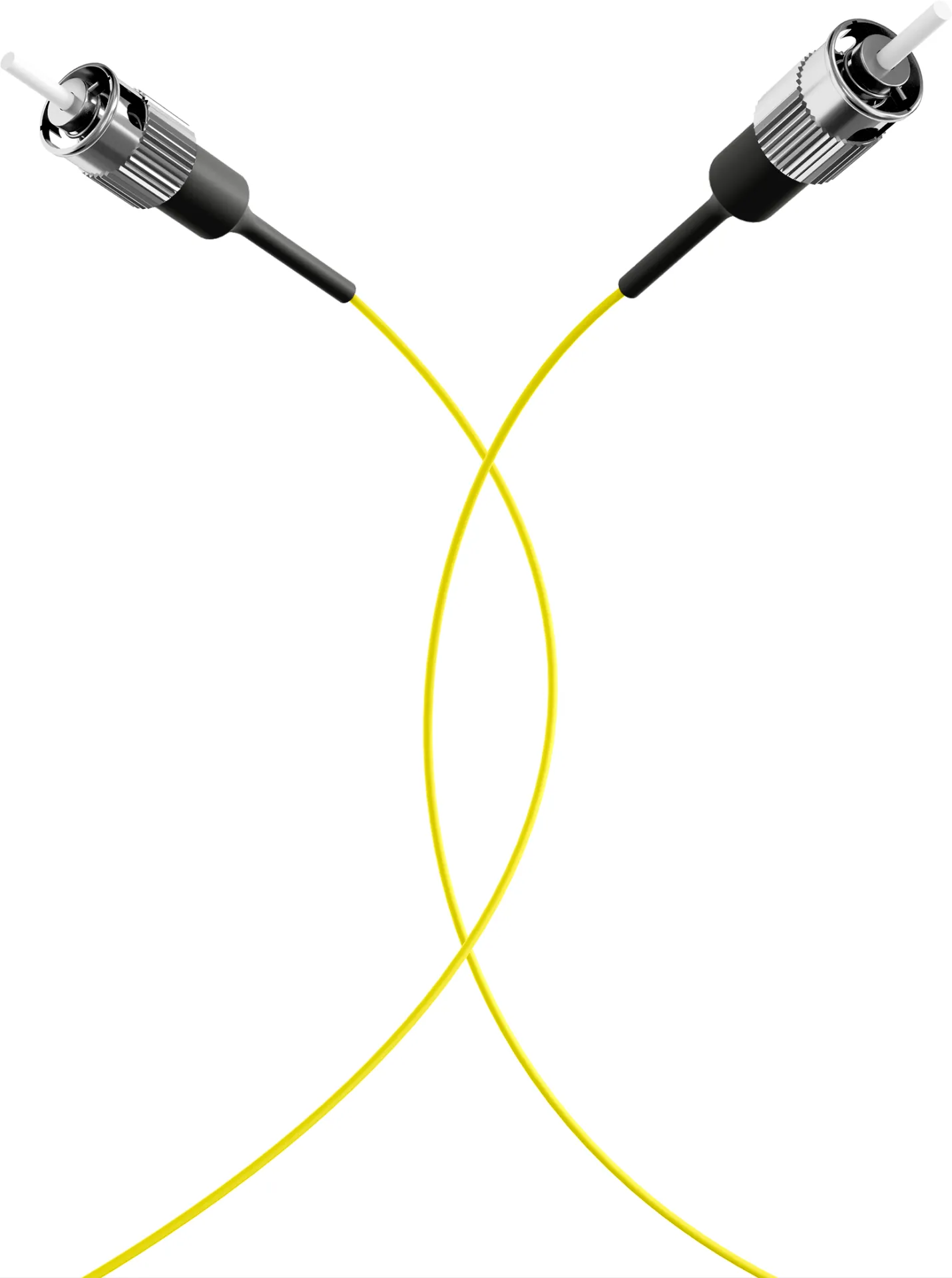 Faserpigtail FC OS2 G652D Gelb 2m - 1 Stück – Bild 4