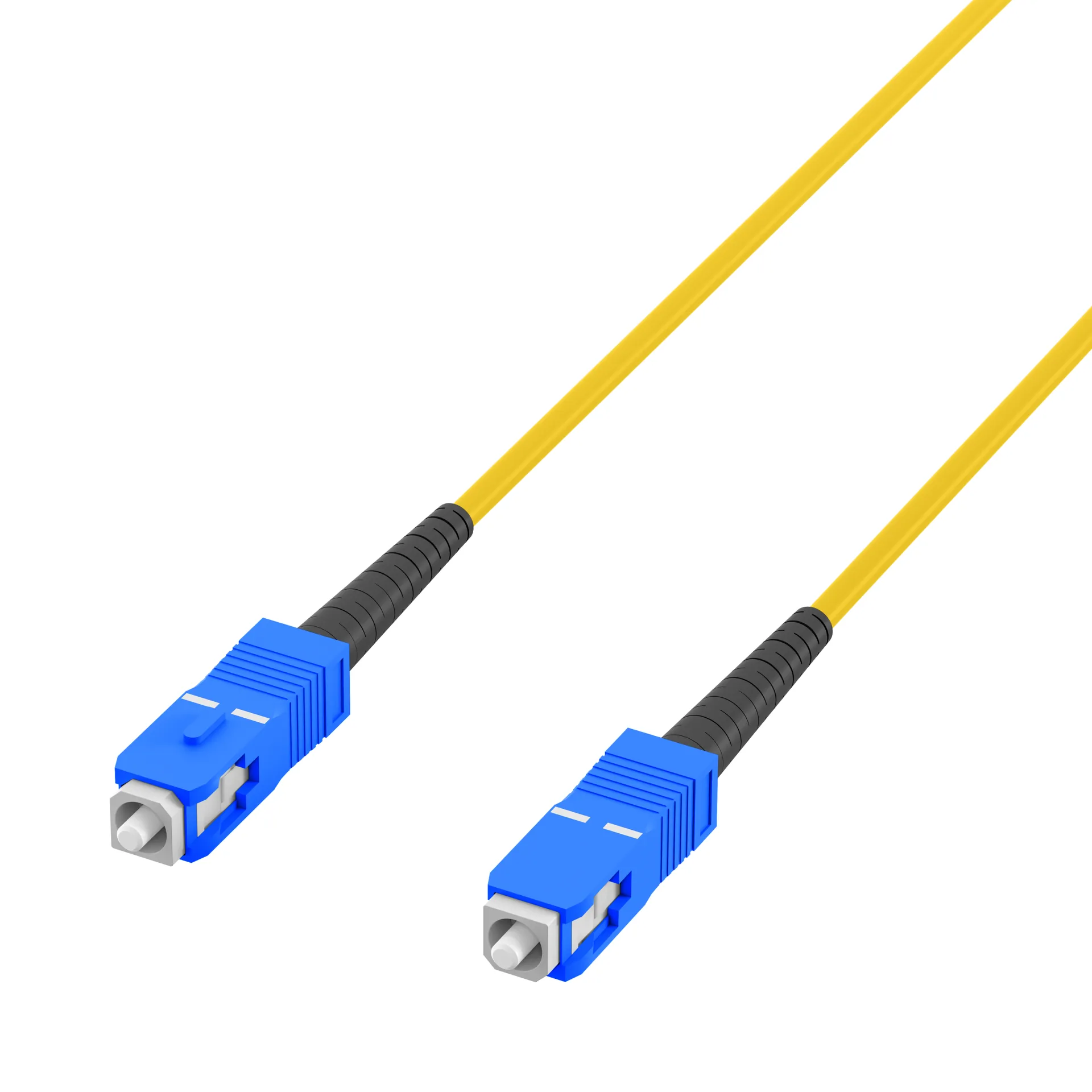 Simplex Patchkabel SC-SC OS2 G657A2 5m LSZH 3mm gelb – Bild 3