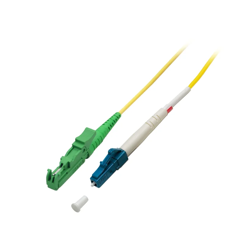 Simplex Patchkabel E2000/APC-LC OS2 G657A1 15m LSZH 3mm gelb