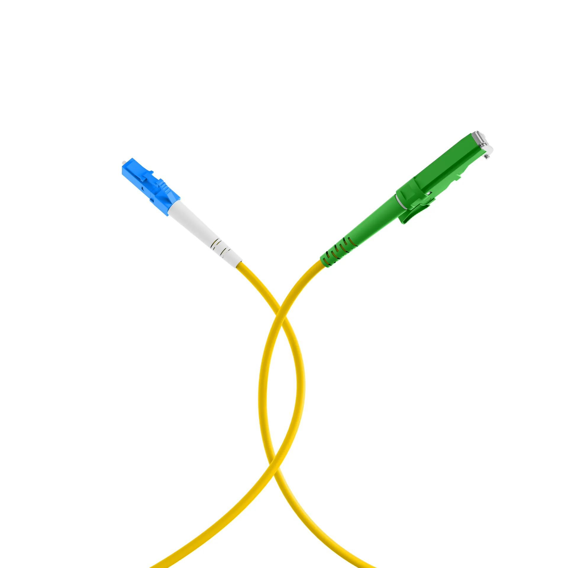 Simplex Patchkabel E2000/APC-LC OS2 G657A1 15m LSZH 3mm gelb – Bild 4