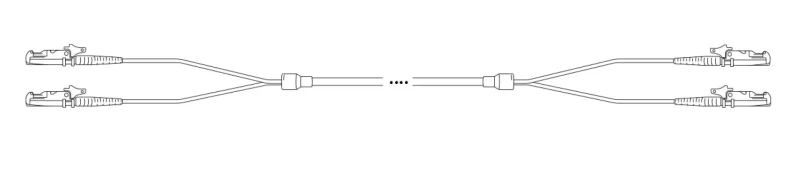 Breakout I-V(ZN) HH OS2 8E9 E2000®APC -E2000®APC 1,0m