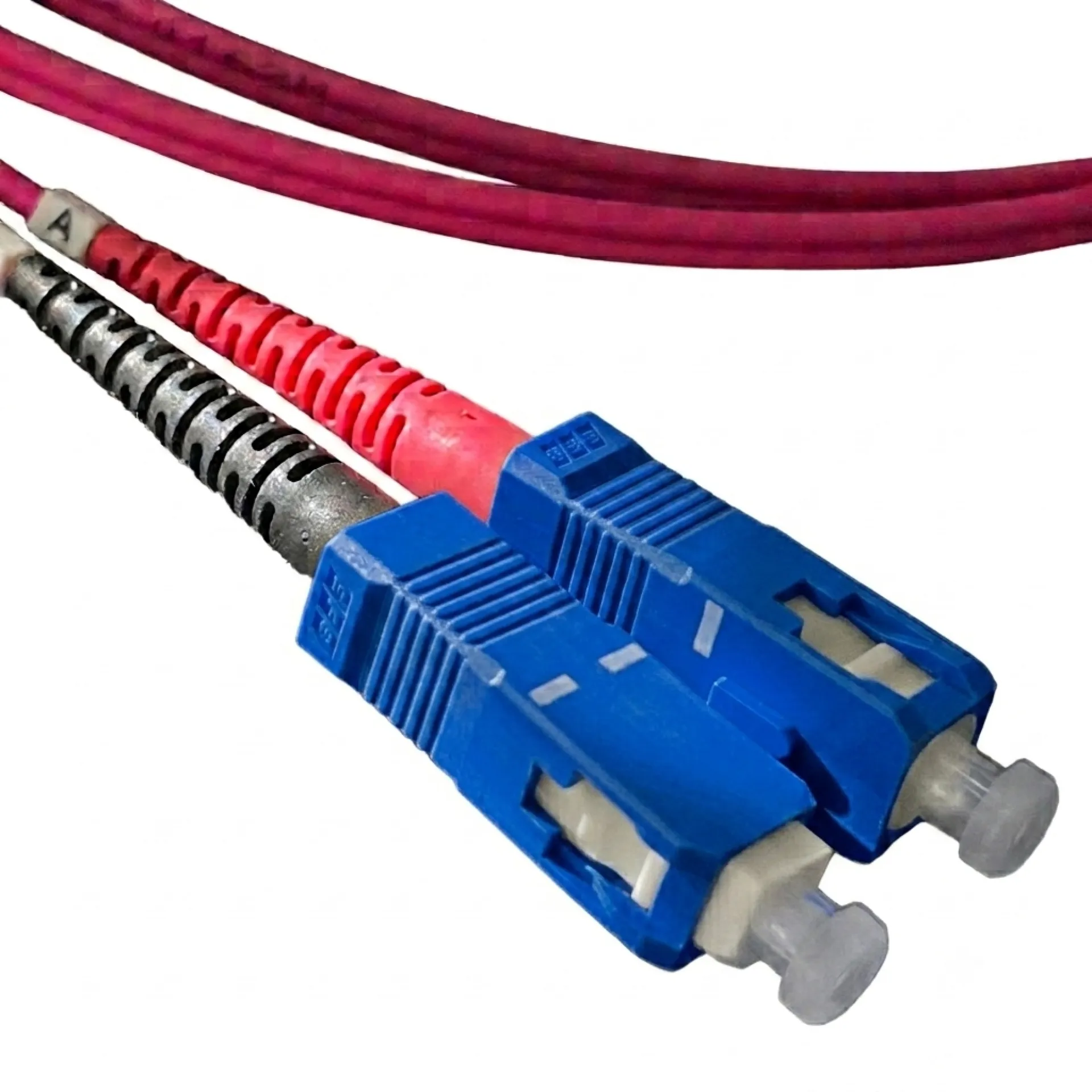 Duplex Patchkabel SC-ST OS2 G652D 50m LSZH 3mm gelb – Bild 5