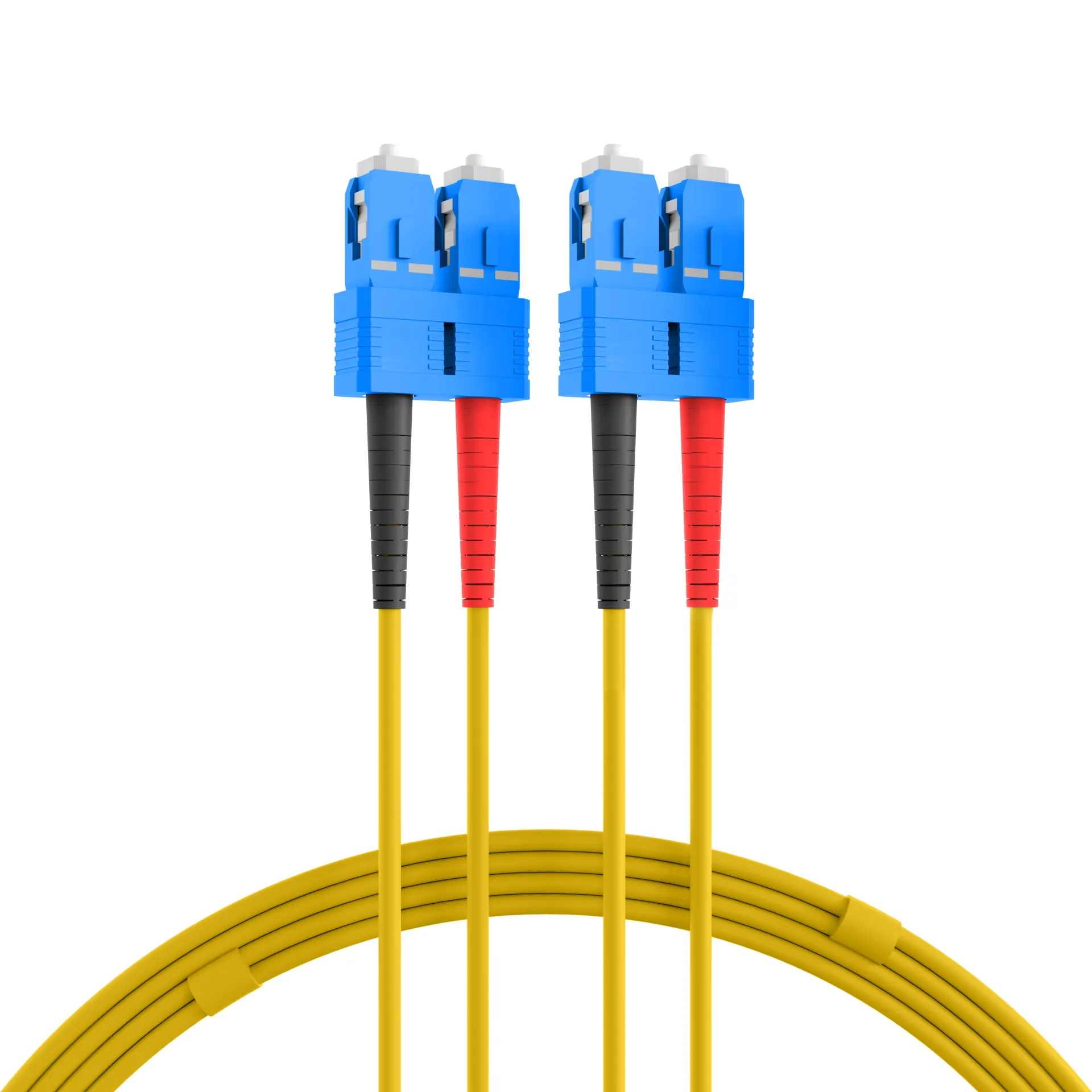 Duplex Patchkabel SC-SC OS2 G652D 1m LSZH 3mm gelb – Bild 11
