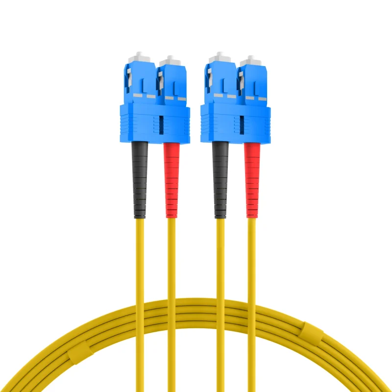 Duplex Patchkabel SC-SC OS2 G652D 50m LSZH 3mm gelb