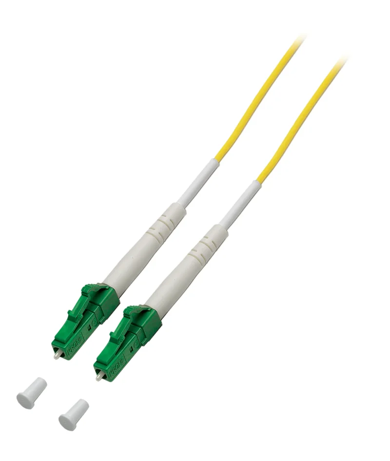 Simplex Patchkabel LC/APC-LC/APC OS2 G657A2 10m LSZH 2mm gelb