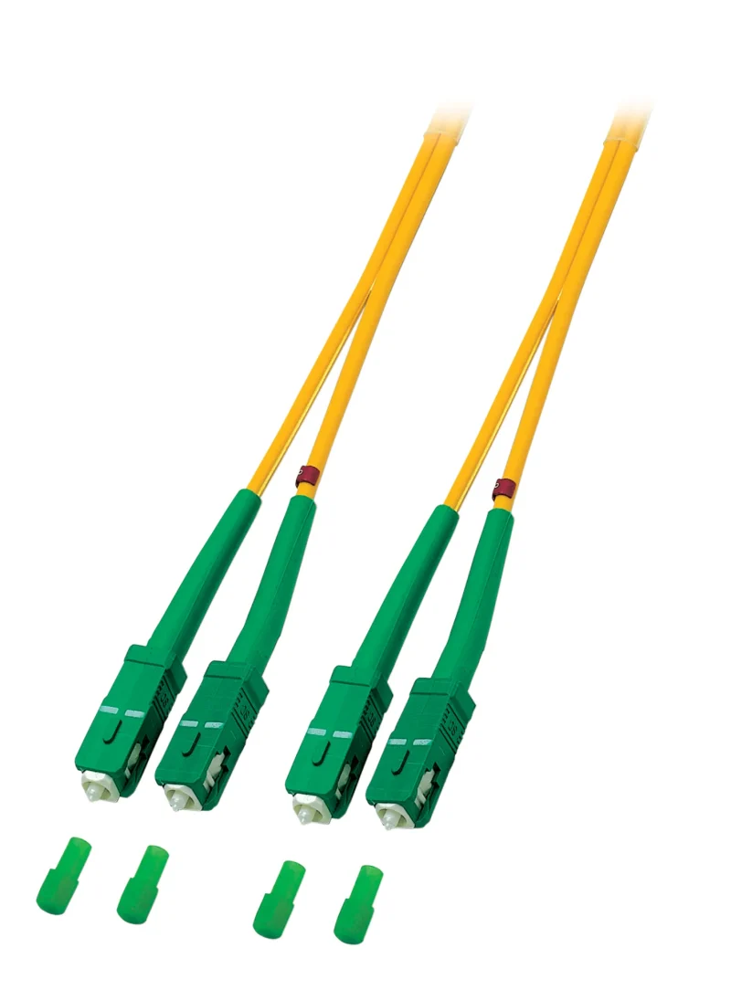 Duplex Patchkabel SC/APC-SC/APC OS2 G652D 30m LSZH 3mm gelb