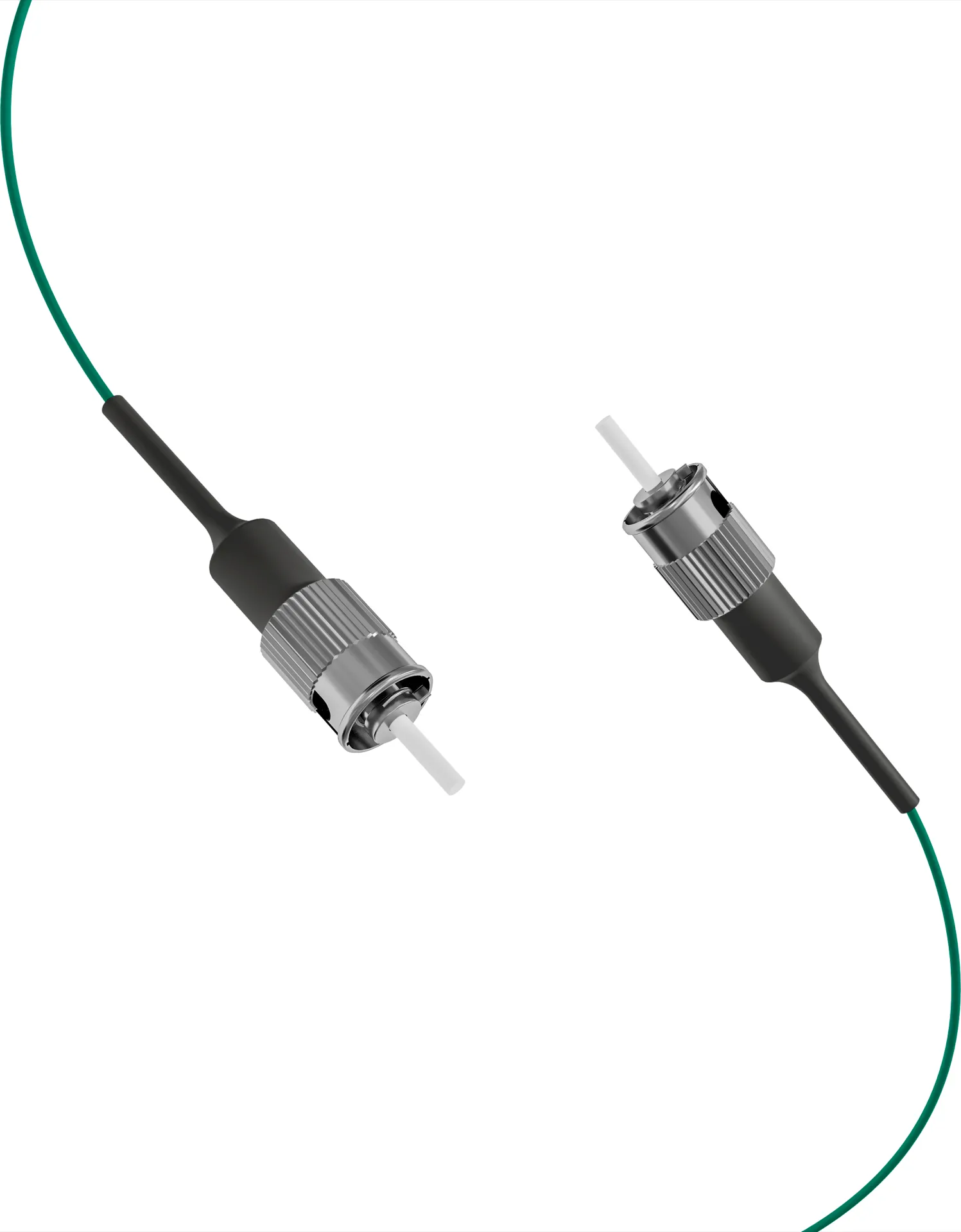 Faserpigtail ST OM2 Grün 2m - 1 Stück – Bild 2