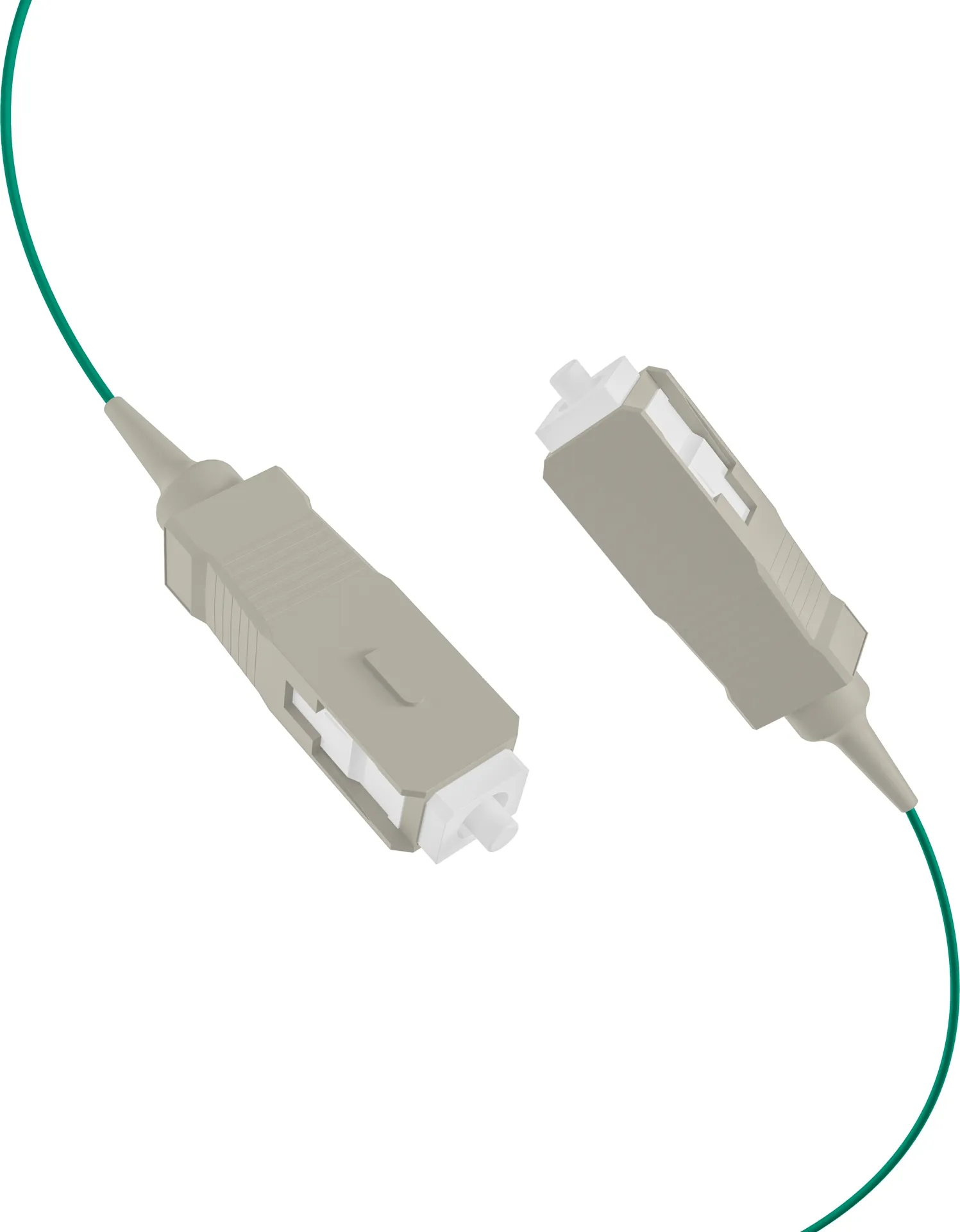 Faserpigtail SC OM2 Grün 2m - 1 Stück – Bild 2