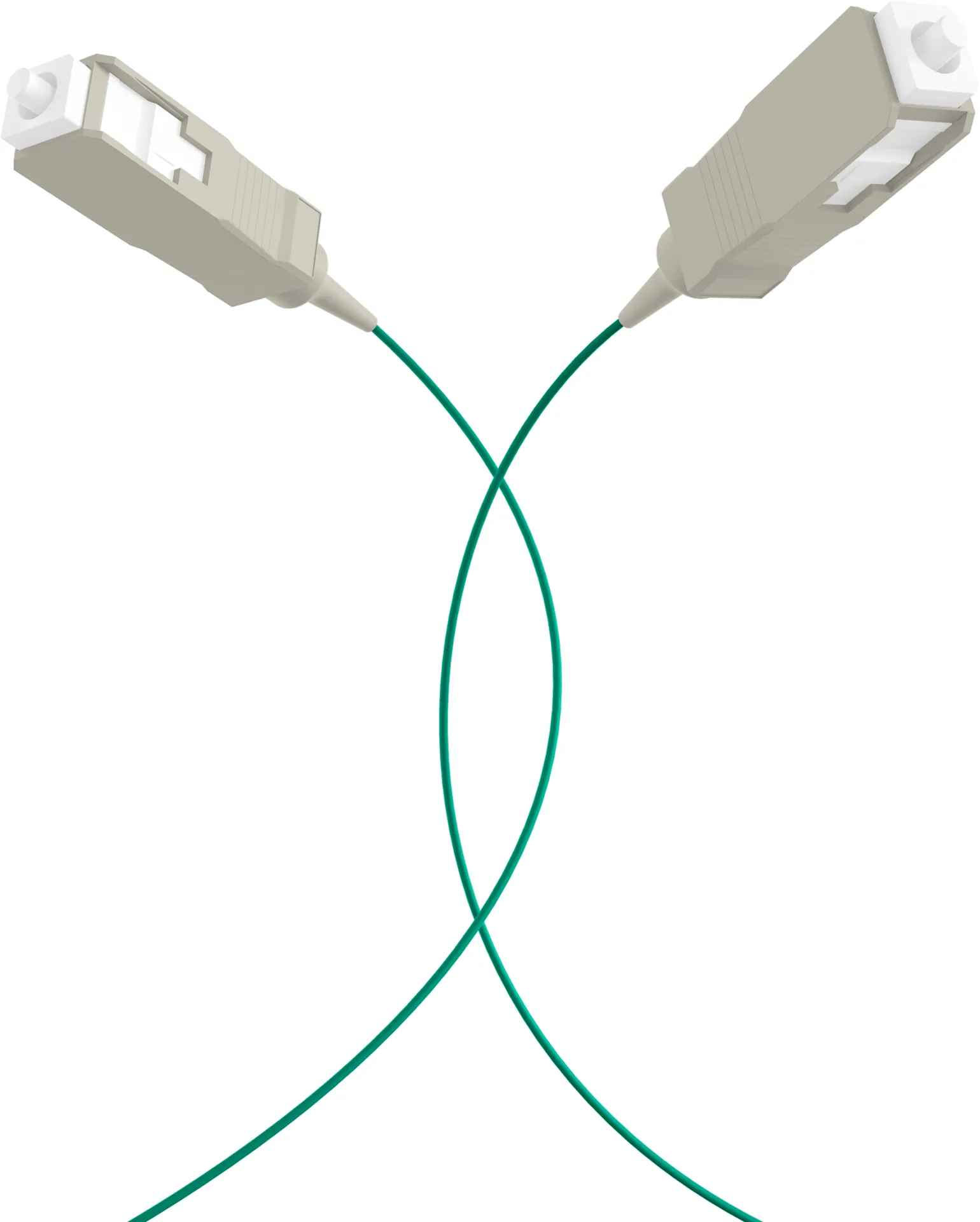 Faserpigtail SC OM2 Grün 2m - 1 Stück – Bild 4