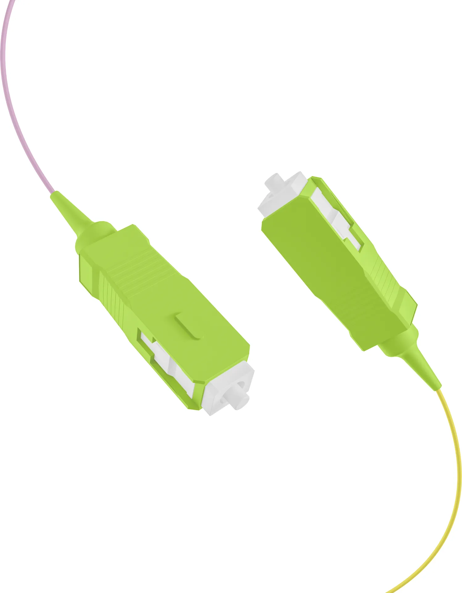 Faserpigtail SC OM5 farbiges Set 2m - 12 Stück – Bild 2