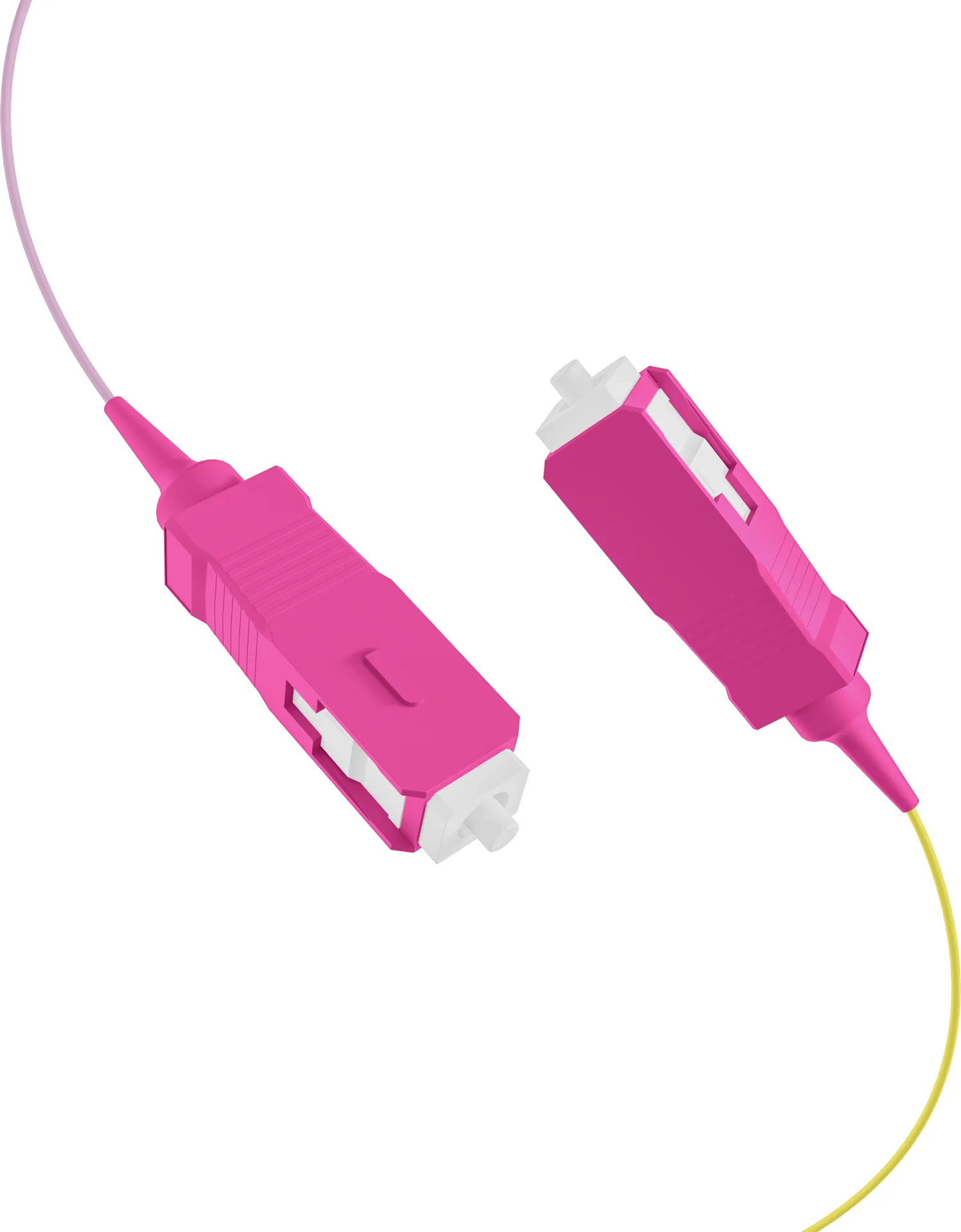 Faserpigtail SC OM4 farbiges Set 2m - 12 Stück – Bild 2