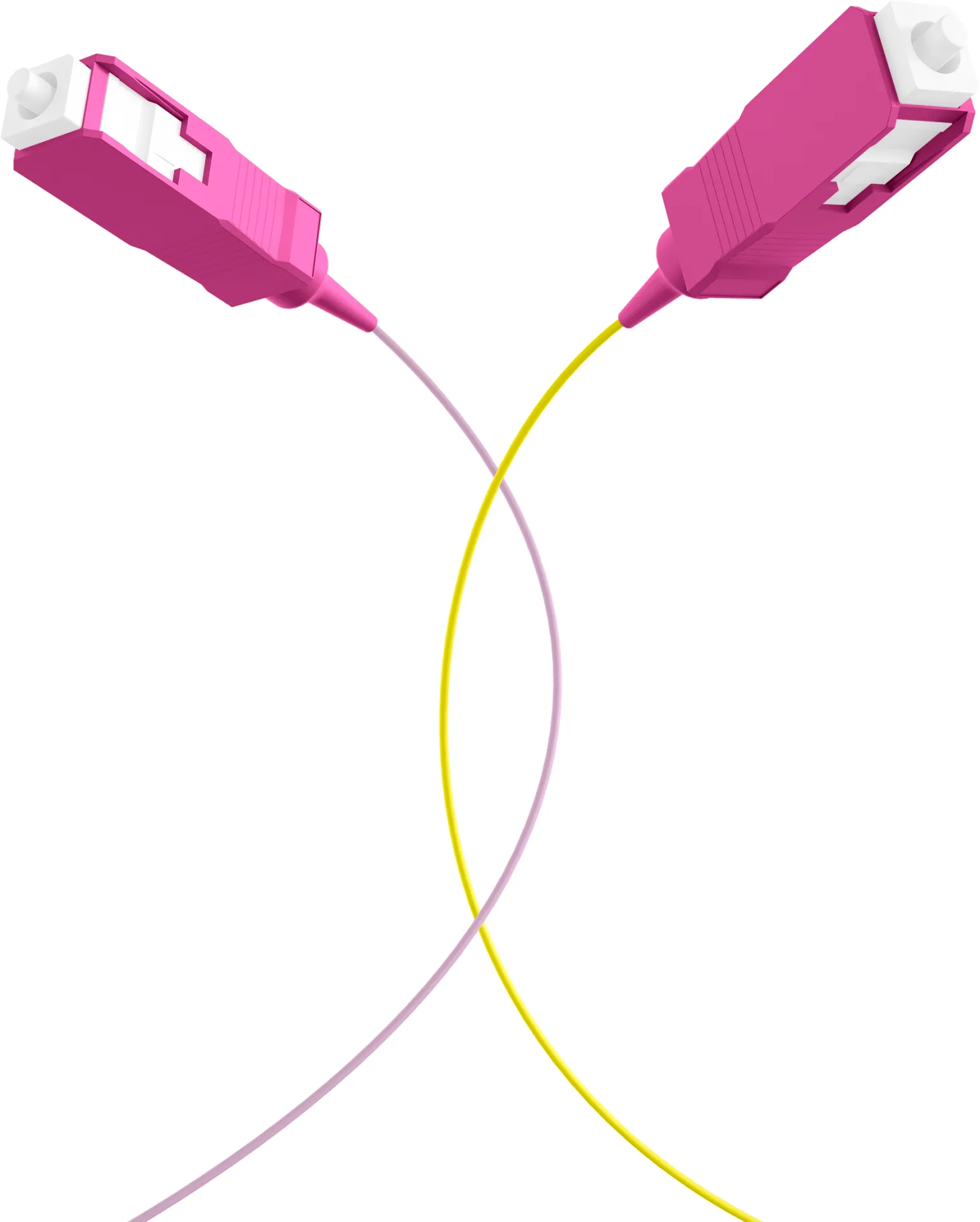 Faserpigtail SC OM4 farbiges Set 2m - 12 Stück – Bild 4