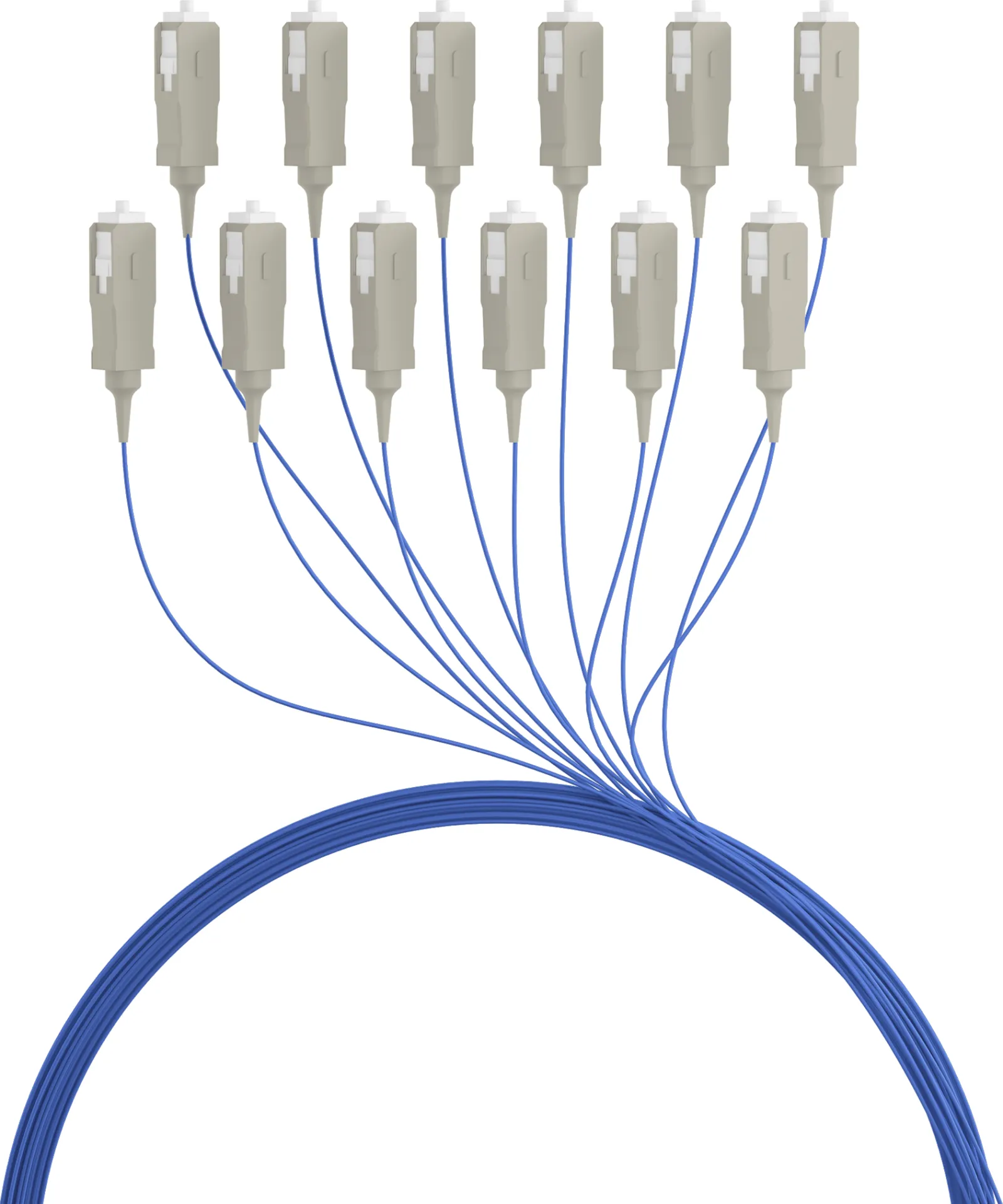 Faserpigtail SC OM1 Blau 2m - 1 Stück