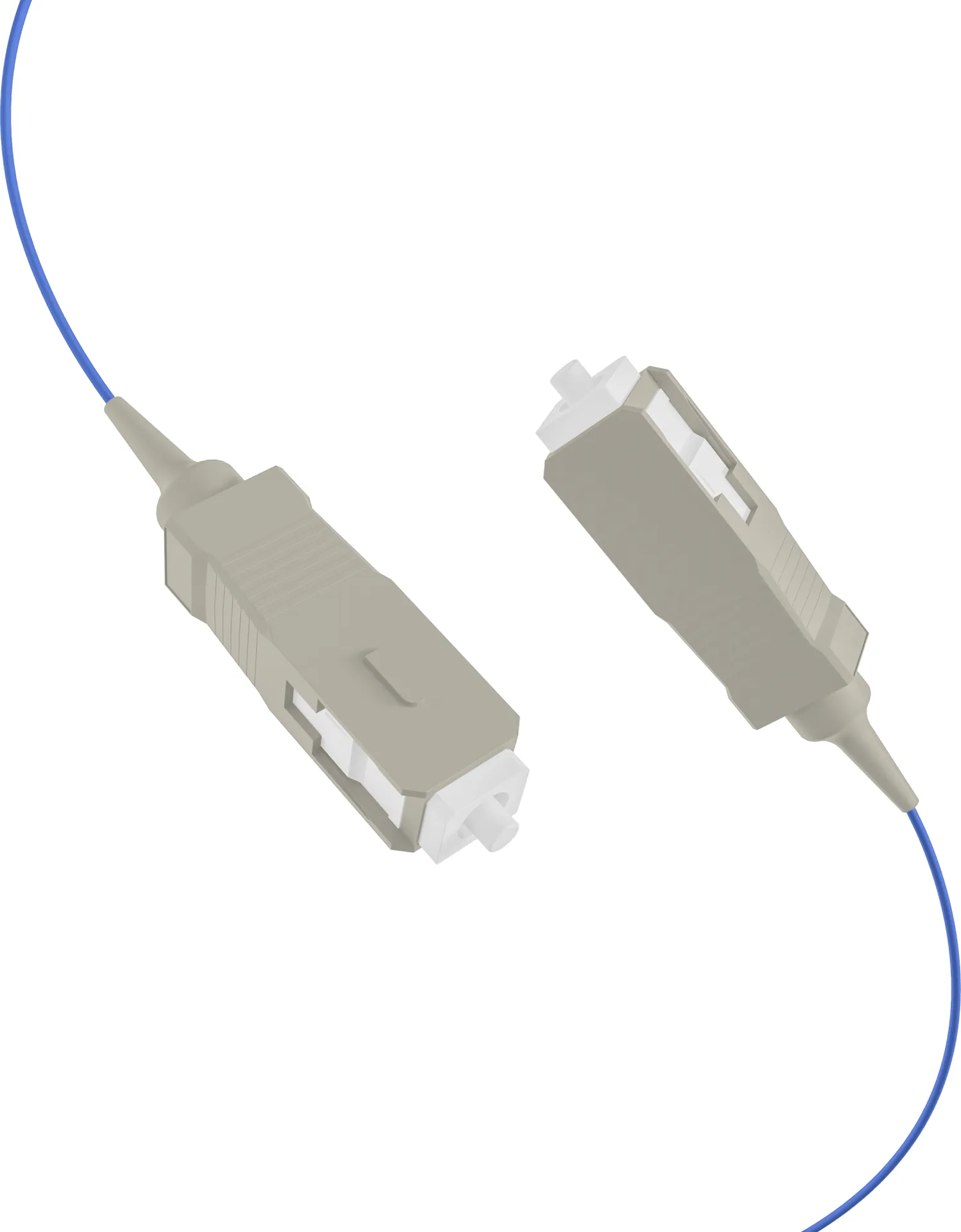 Faserpigtail SC OM1 Blau 2m - 1 Stück – Bild 2