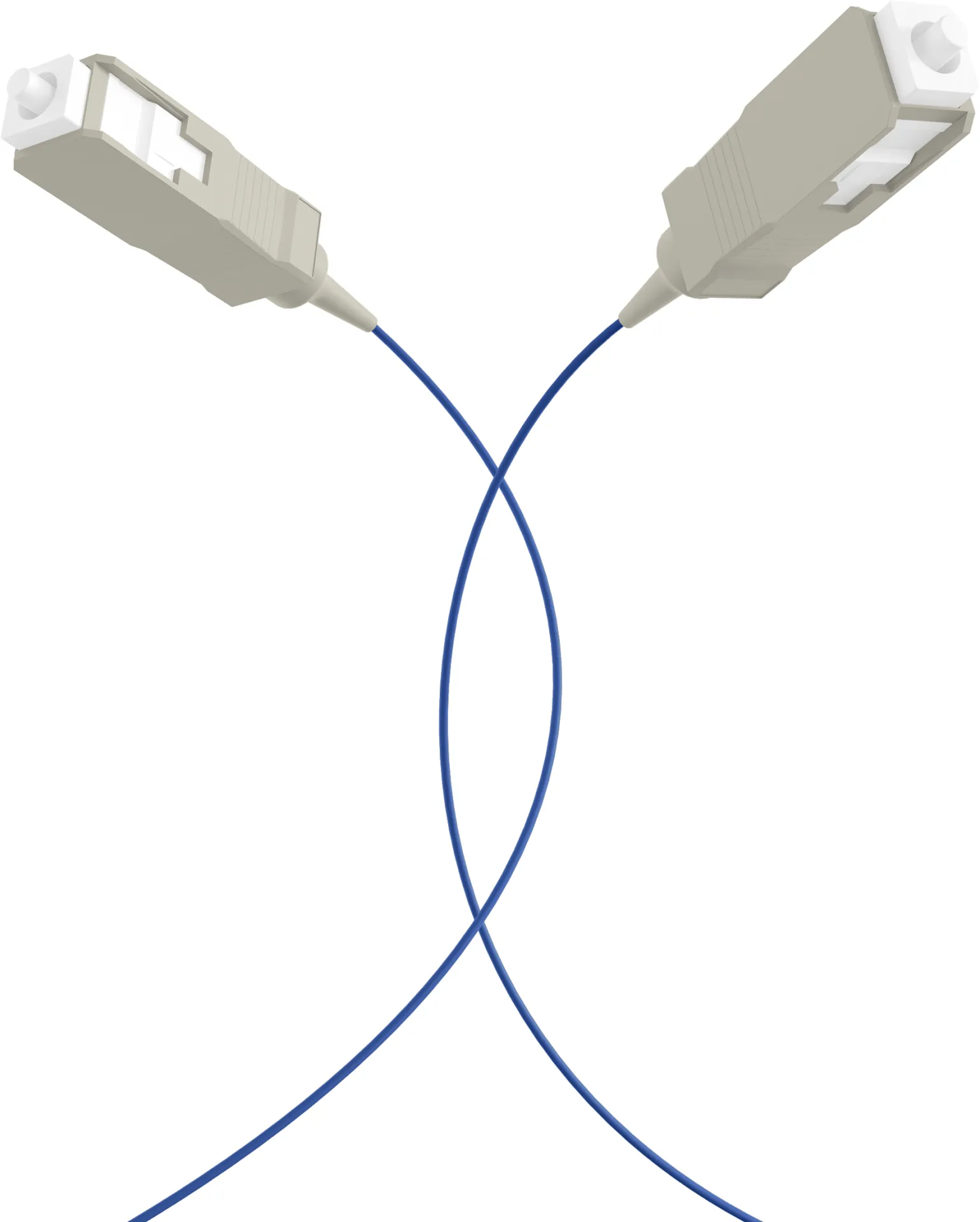 Faserpigtail SC OM1 Blau 2m - 1 Stück – Bild 4