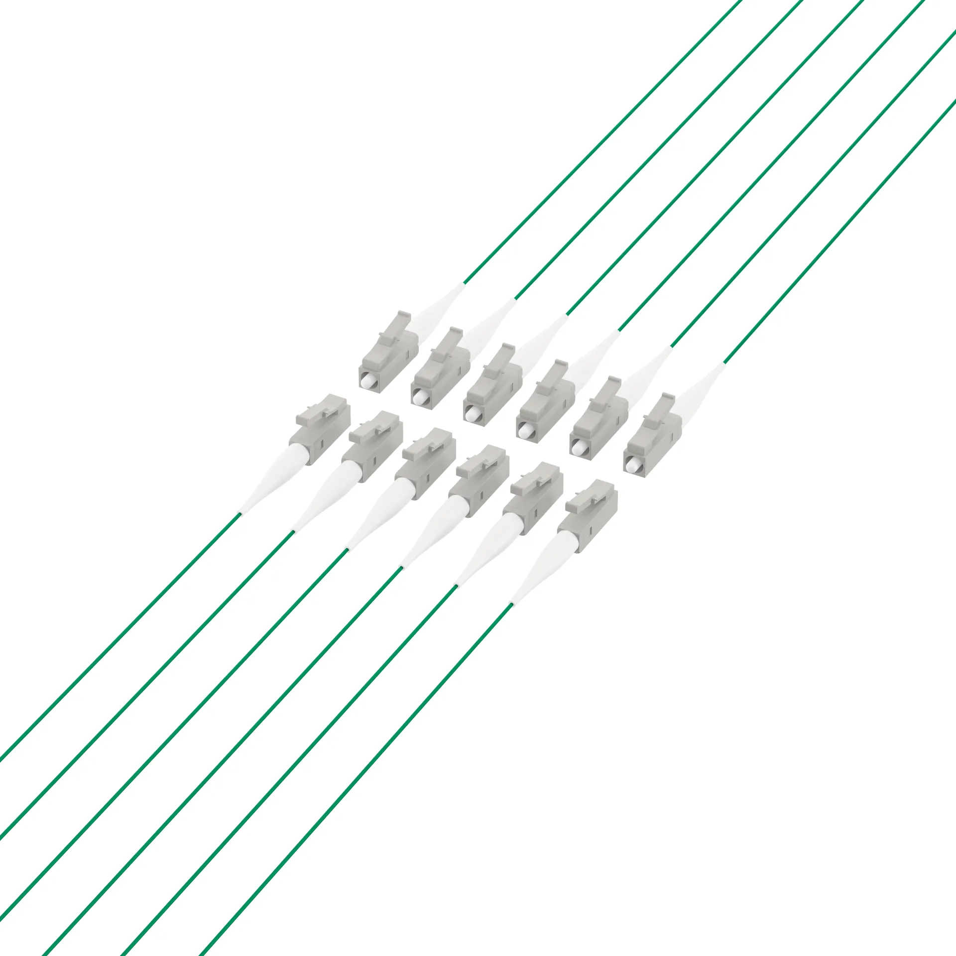 Faserpigtail LC OM2 Grün 2m - 1 Stück – Bild 3