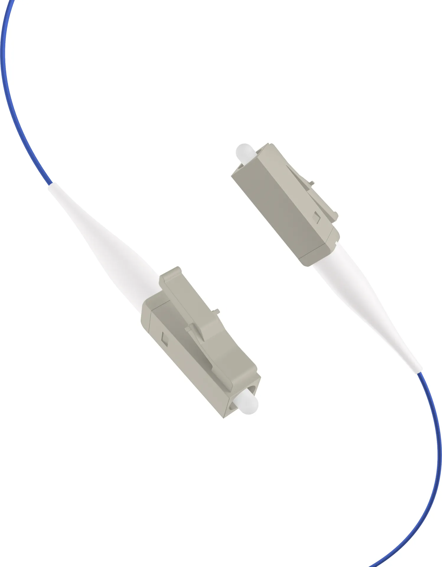 Faserpigtail LC OM1 Blau 2m - 1 Stück – Bild 2