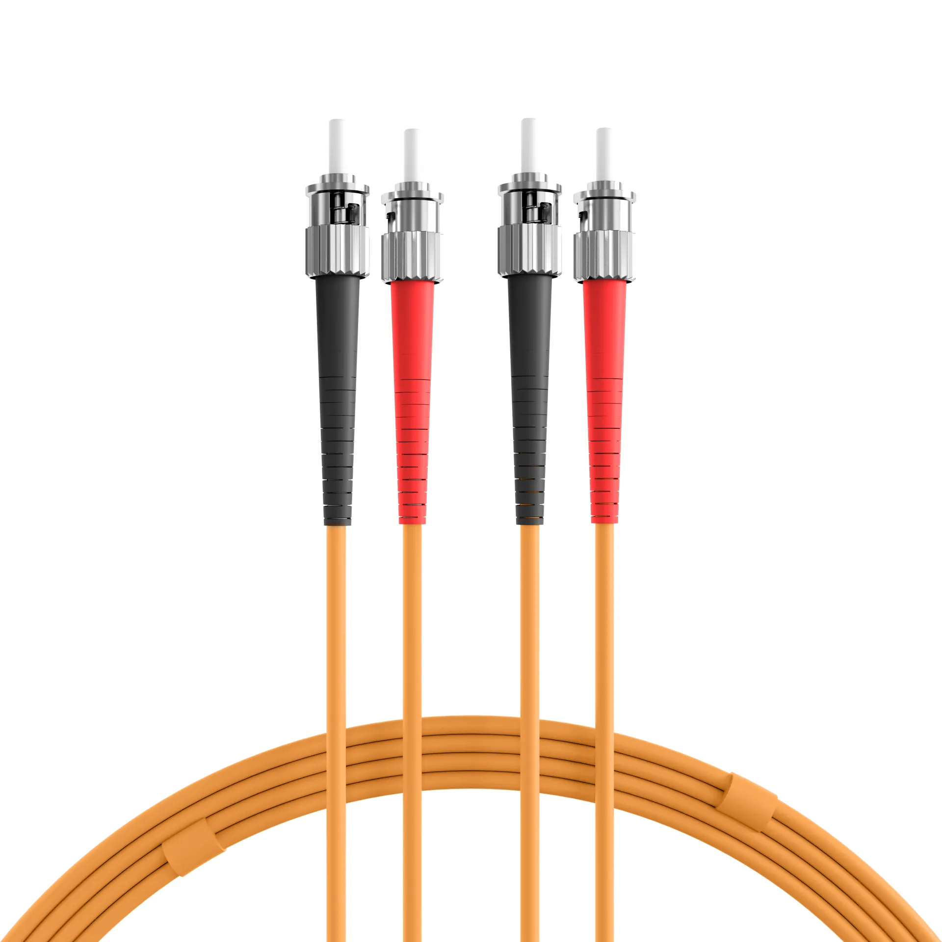 Duplex Patchkabel ST-ST OM1 1m LSZH 3mm orange – Bild 9