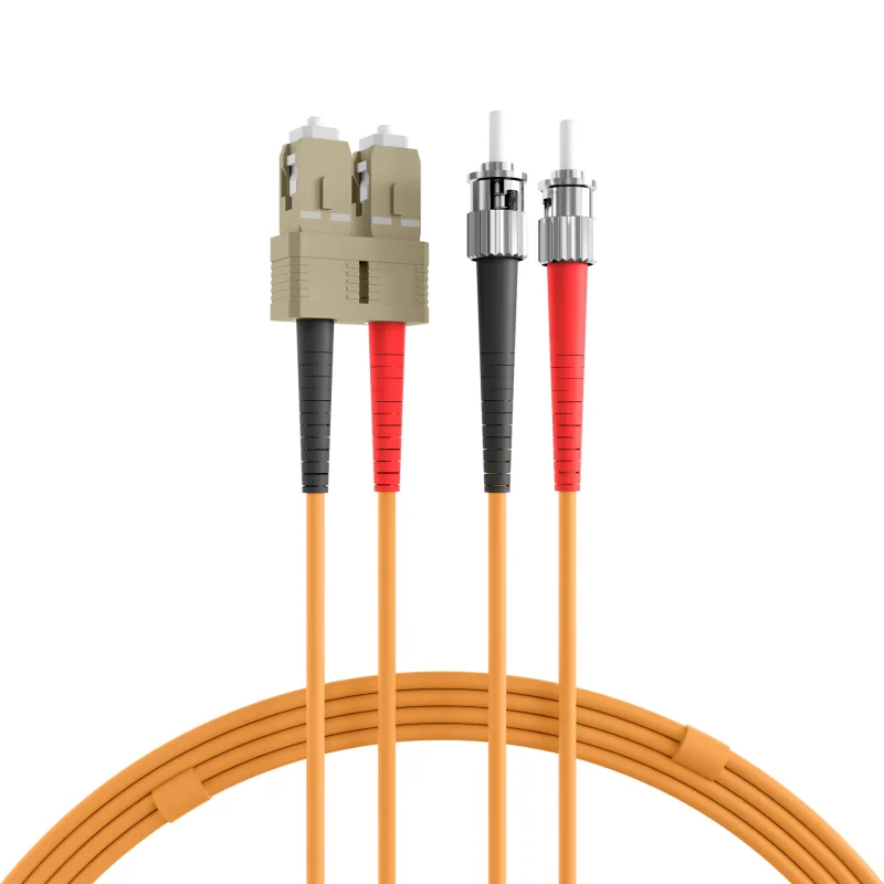 Duplex Patchkabel SC-ST OM1 50m LSZH 3mm orange