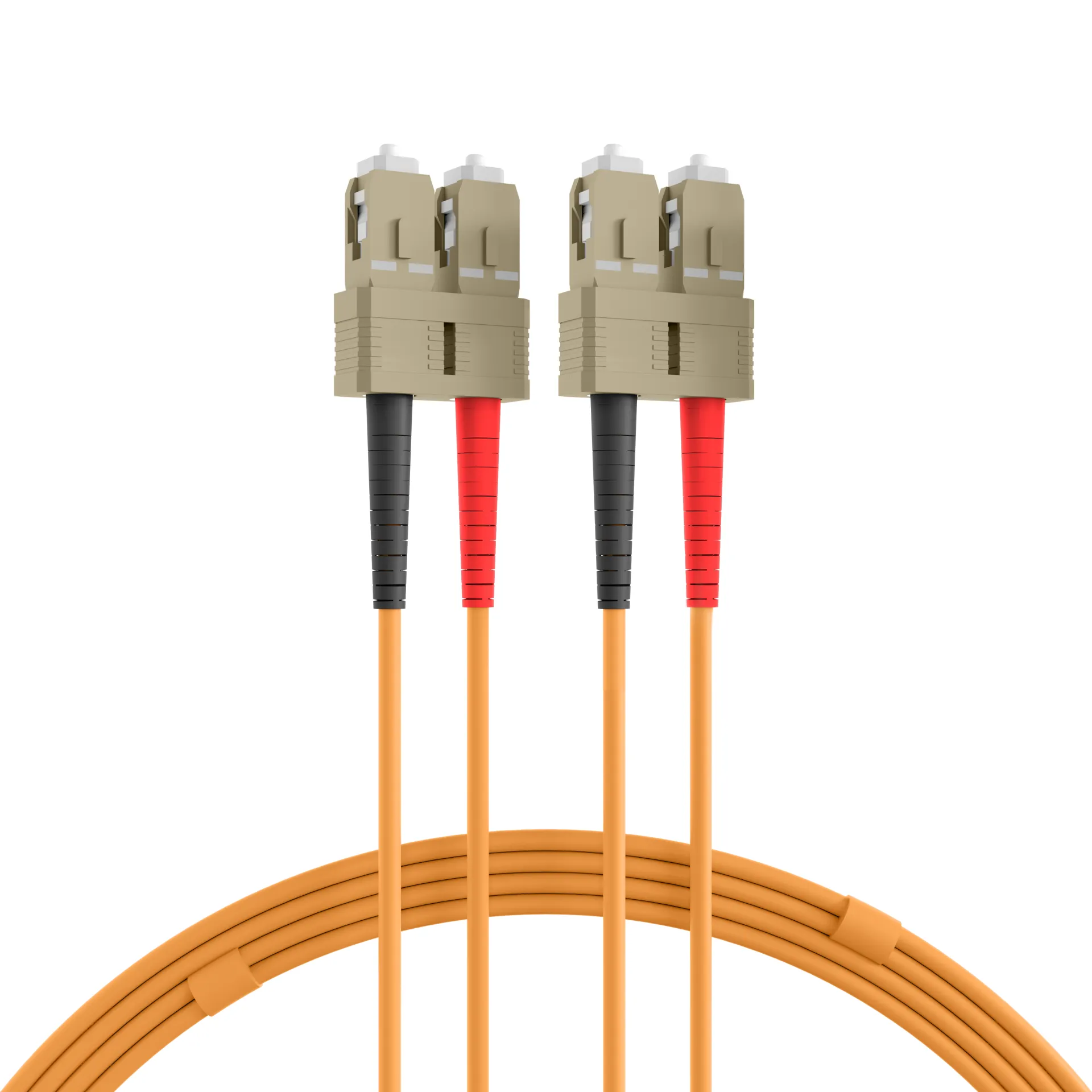 Duplex Patchkabel SC-SC OM2 1m LSZH 3mm orange – Bild 9
