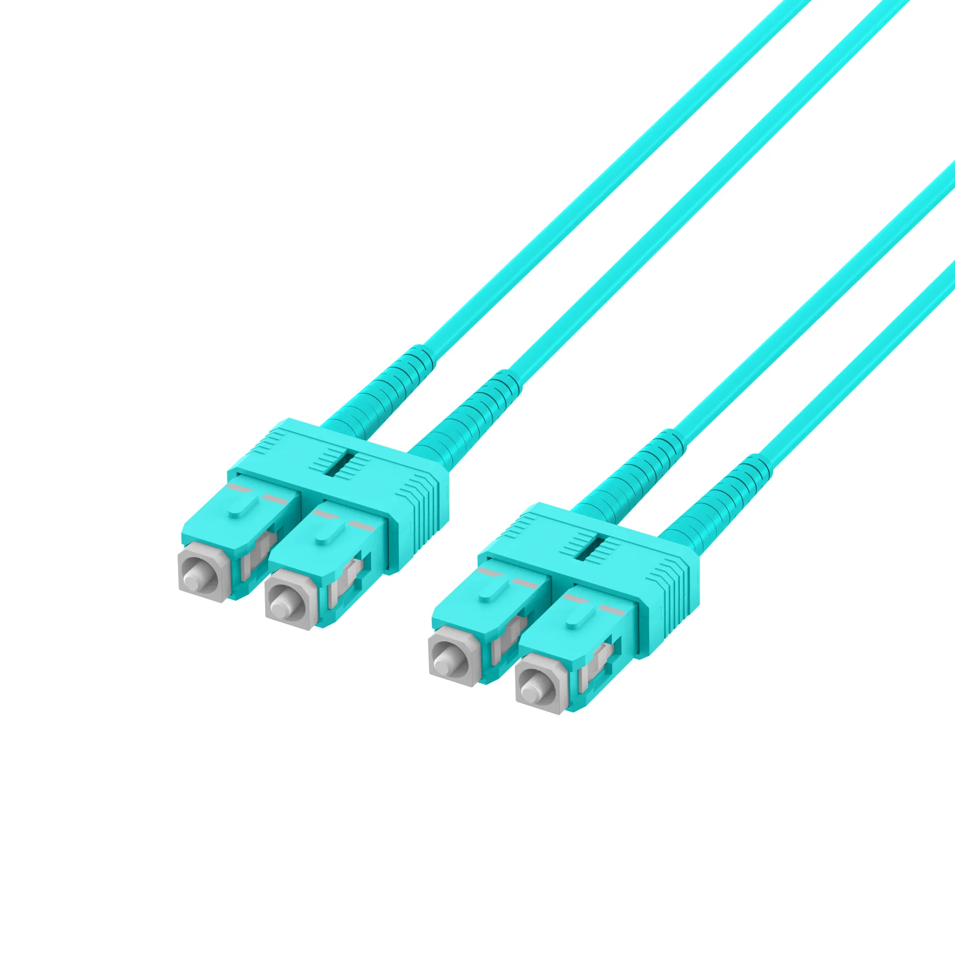 Duplex Patchkabel SC-SC OM3 5m LSZH 3mm aqua – Bild 7