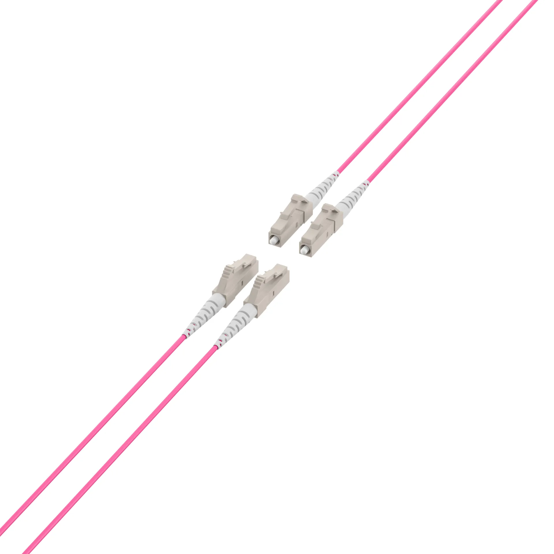 Trunkkabel U-DQ(ZN)BH OM4 4G (1x4) LC-LC 120m Dca LSZH – Bild 4
