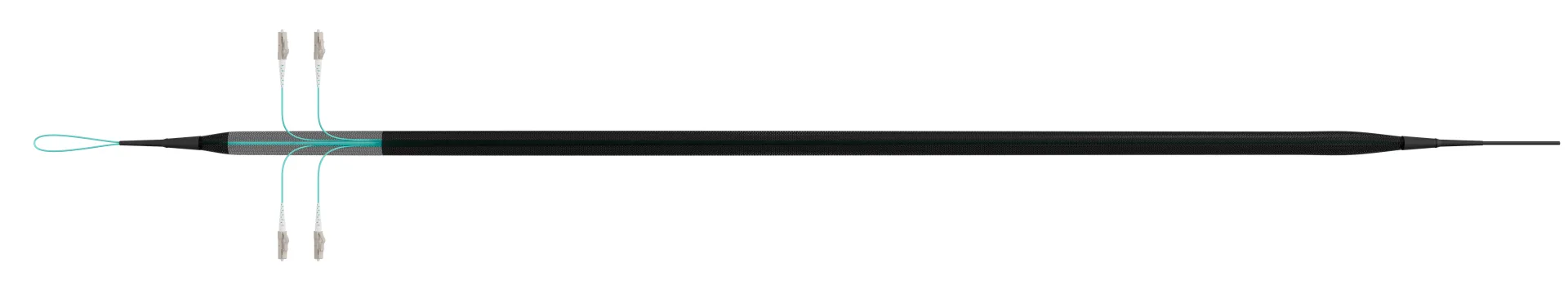 Trunkkabel U-DQ(ZN)BH OM3 4G (1x4) LC-LC 170m Dca LSZH – Bild 5
