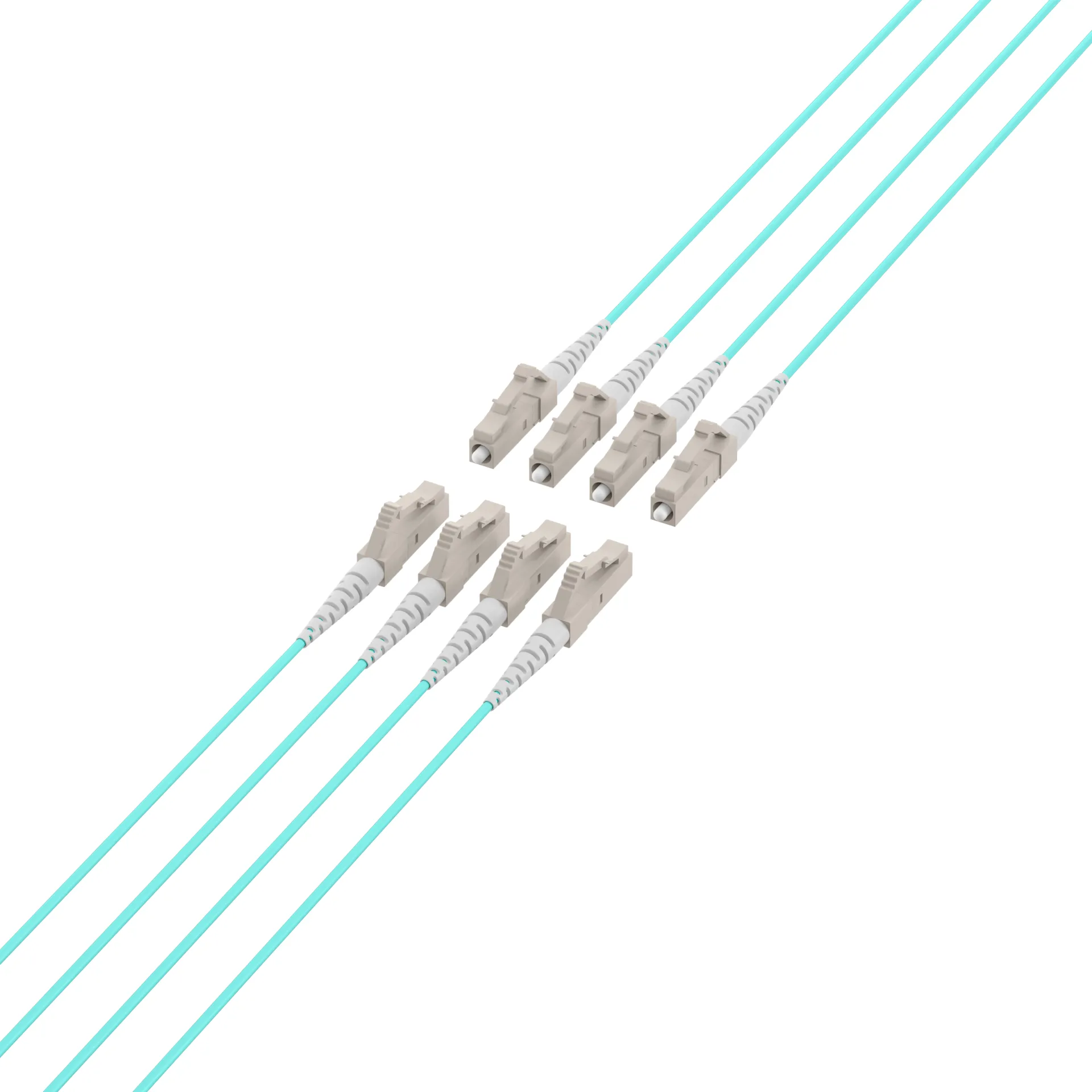Trunkkabel U-DQ(ZN)BH OM3 8G (1x8) LC-LC 190m Dca LSZH – Bild 4
