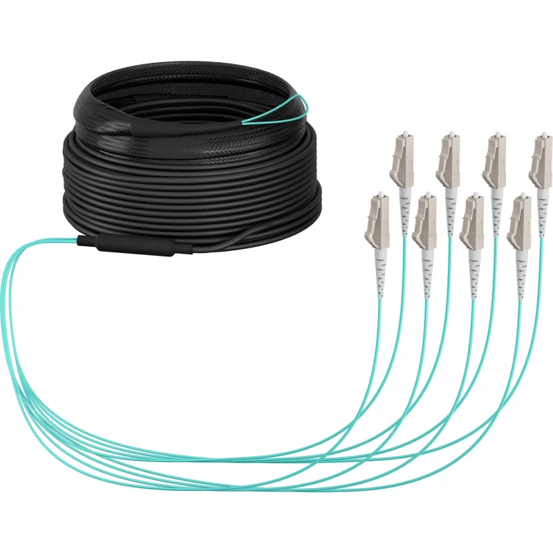 Trunkkabel U-DQ(ZN)BH OM3 8G (1×8) LC-LC 30m Dca LSZH