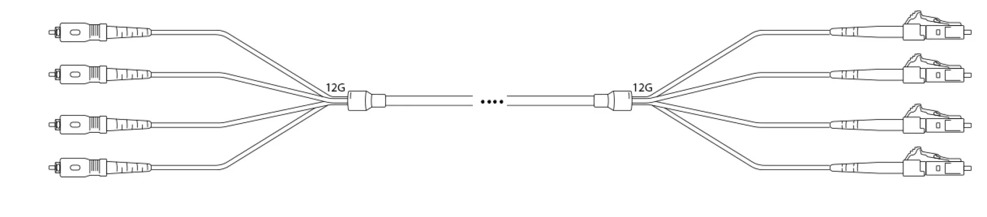 A-DQ(ZN) B2Y OM3 24G 50/125µm SC/LC 1 Meter – Bild 3