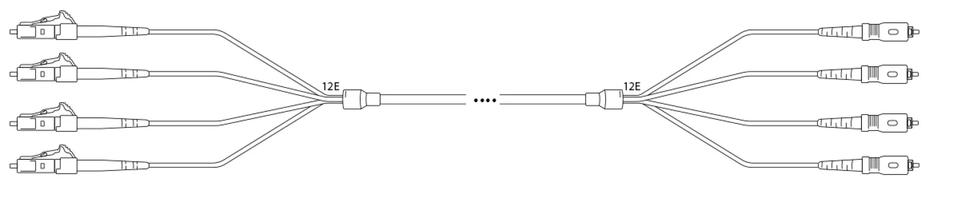 U-DQ(ZN) BH G657A 9/125µm LC/SC-APC 4E 1,0m – Bild 3