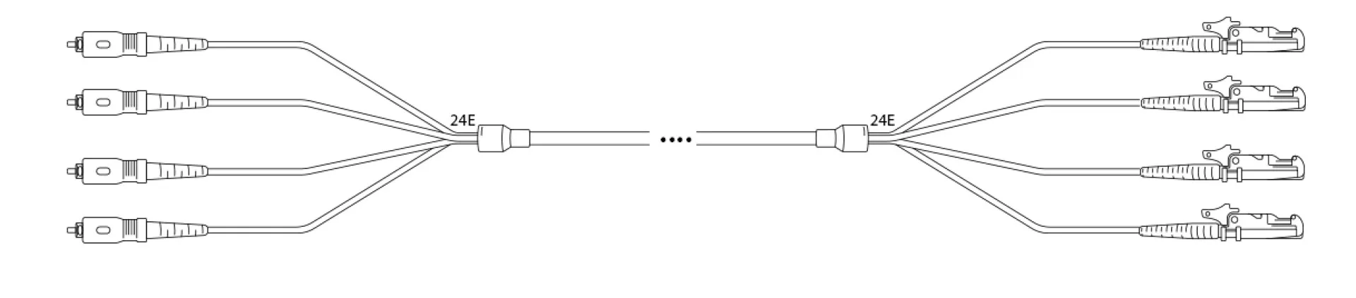 U-DQ(ZN) BH G657A 9/125µm SC/E2000® 24E 1,0m – Bild 4