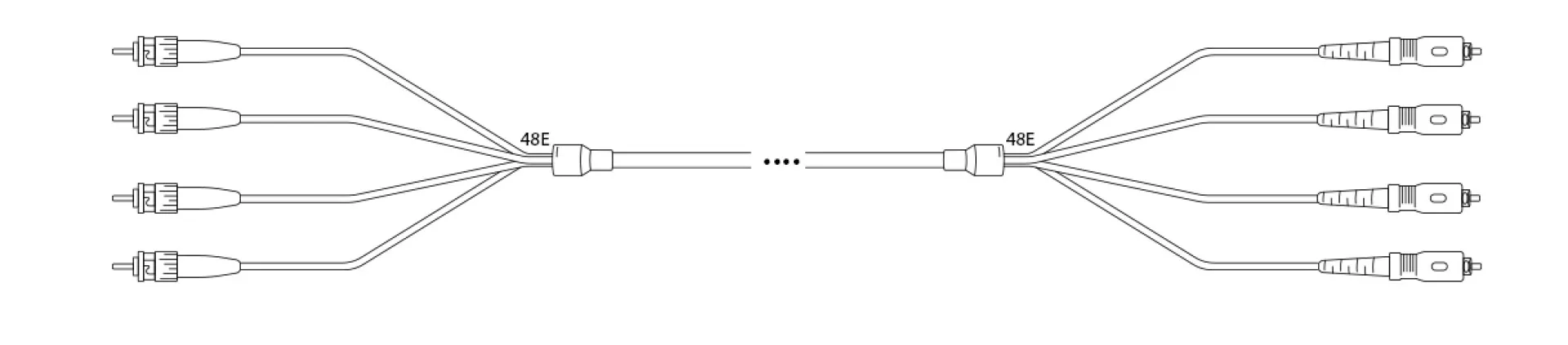 U-DQ(ZN) BH G657A 9/125µm ST/SC 48E 1,0m – Bild 5