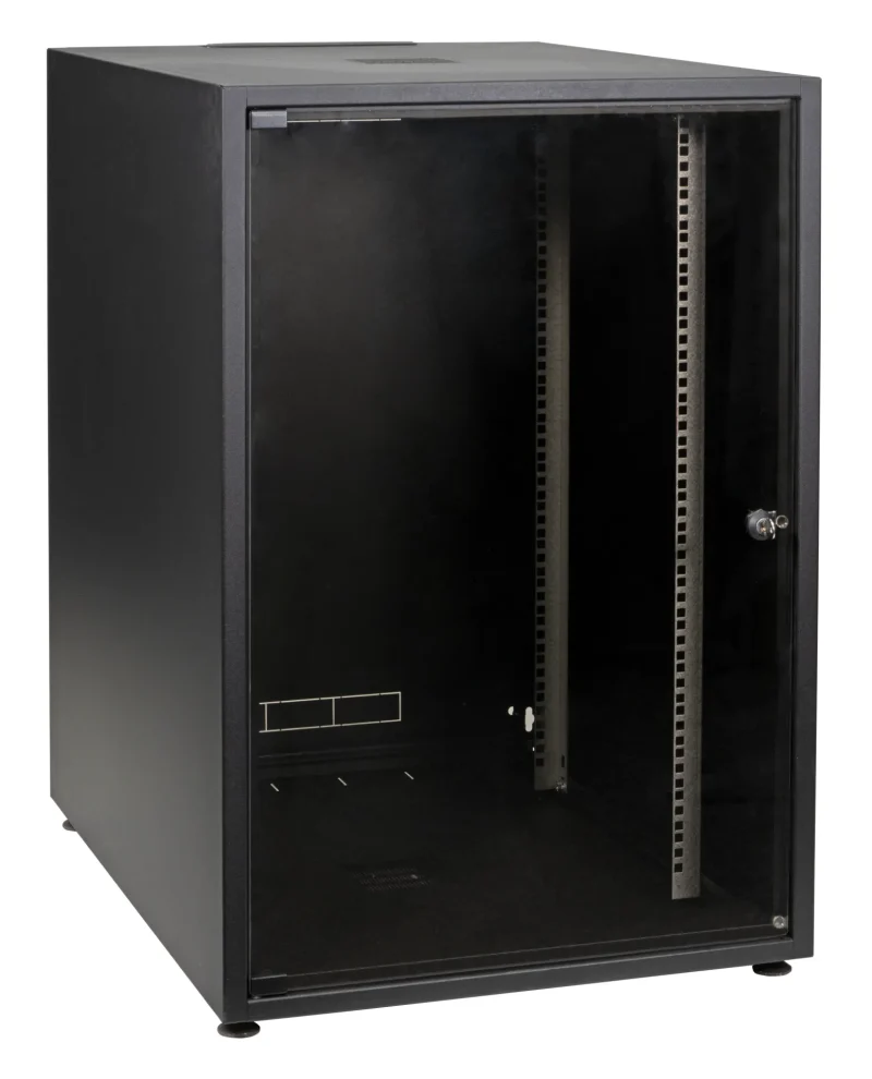 Netzwerkschrank OFFICE 12HE, 600×600 mm, RAL9005