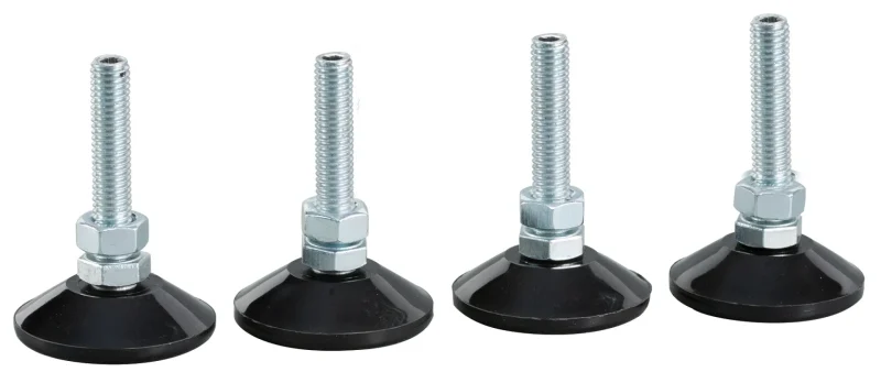 Nivellierfüße für Schrankserie OFFICE und Wandgehäuse, 4 Stk. M8