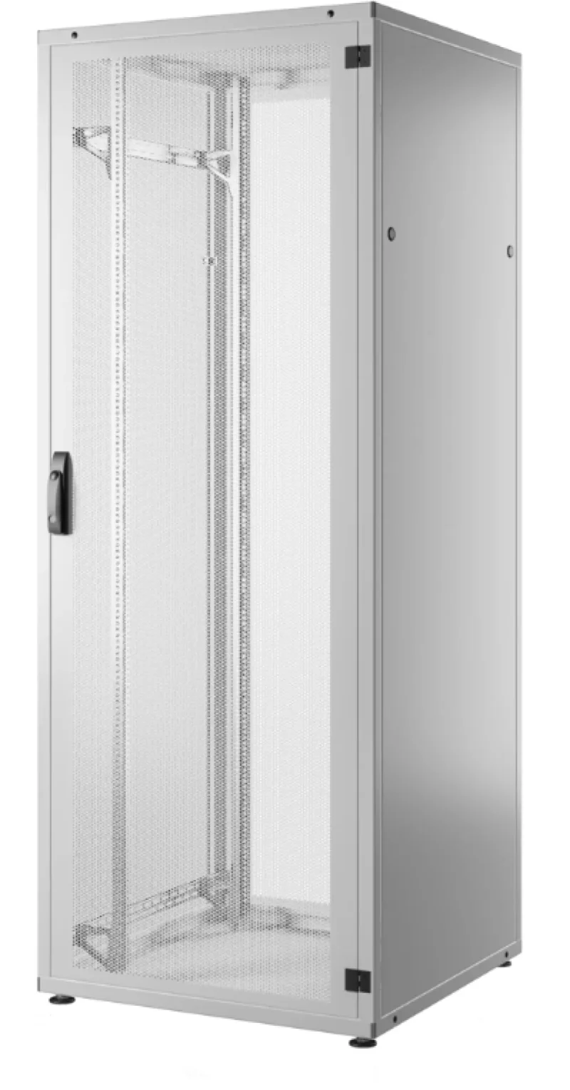19″ Serverschrank PRO 47HE, 800×1400 mm, F+R=1-tlg., RAL7035