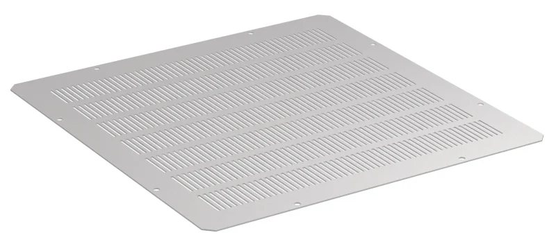 Modul mit Perforation, Öffnung A, RAL9005, für PRO