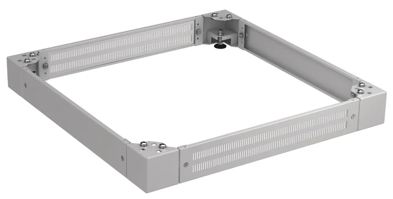 Sockel für PRO 800×800 mm, H=100 mm, perf., RAL9005