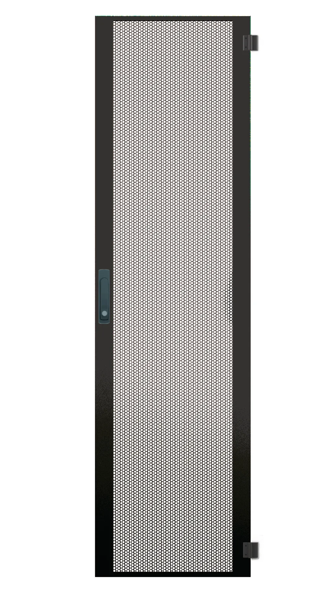 Tür für PRO 47HE, B=600, Stahl perf., 1-teilig, SH, RAL7035 – Bild 2