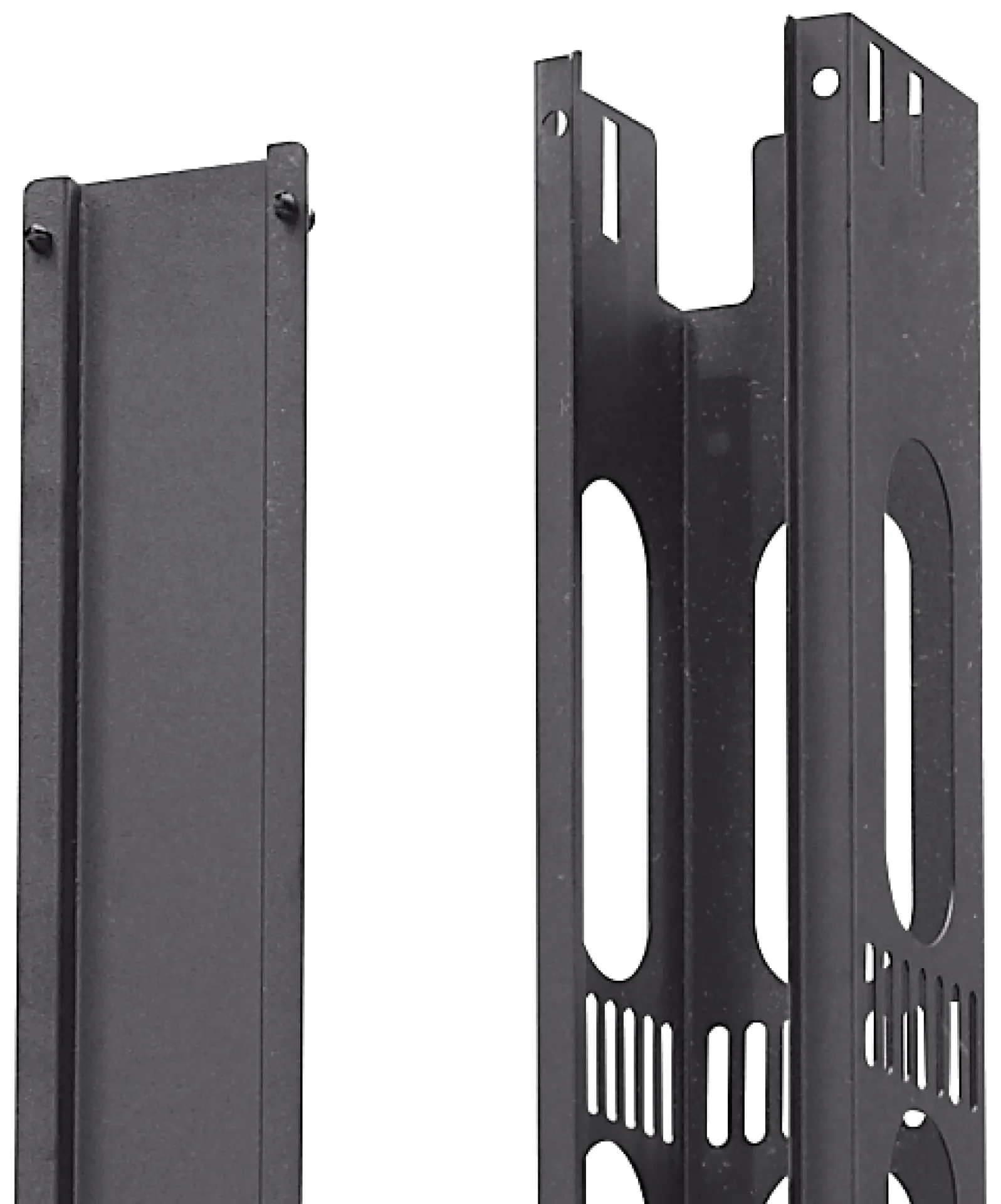 Vertikales Kabelmanagement 47HE, 1 Stk., RAL9005, für PRO
