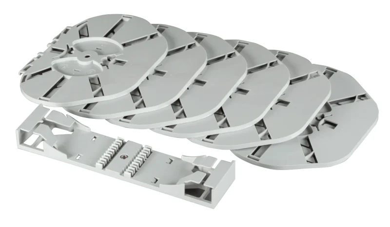 Zubehör Spleißkassetten ANT 4 Kassetten, (4×12) 6mm hoch