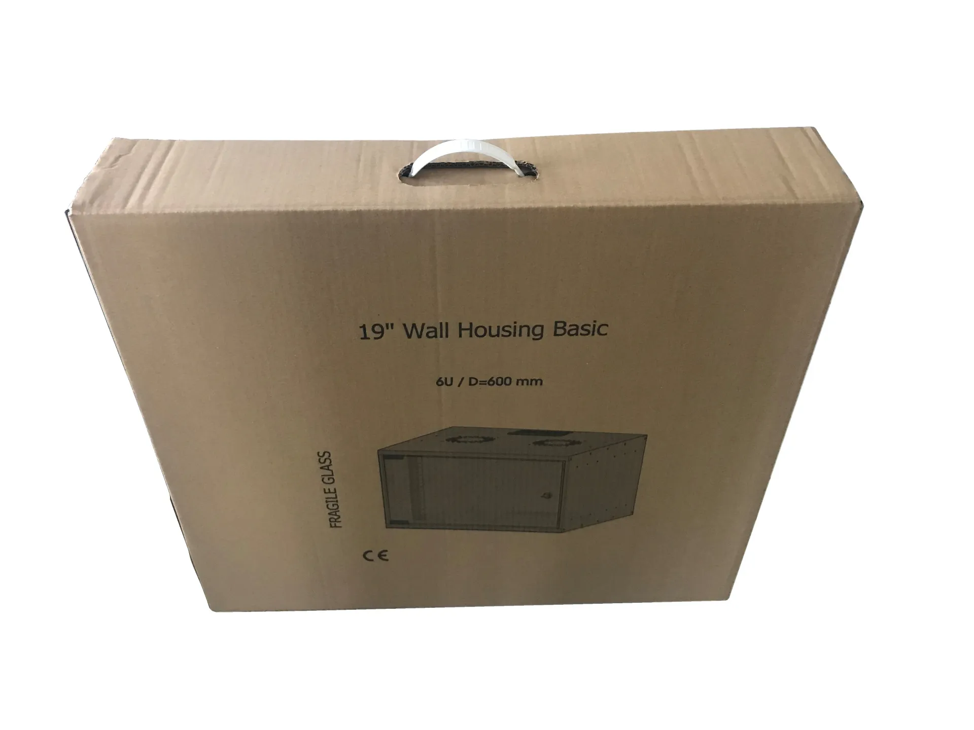 19“ 09HE Wandgehäuse Basic, Tiefe 600 mm, 1-teilig, Flat Pack, RAL9005 – Bild 2