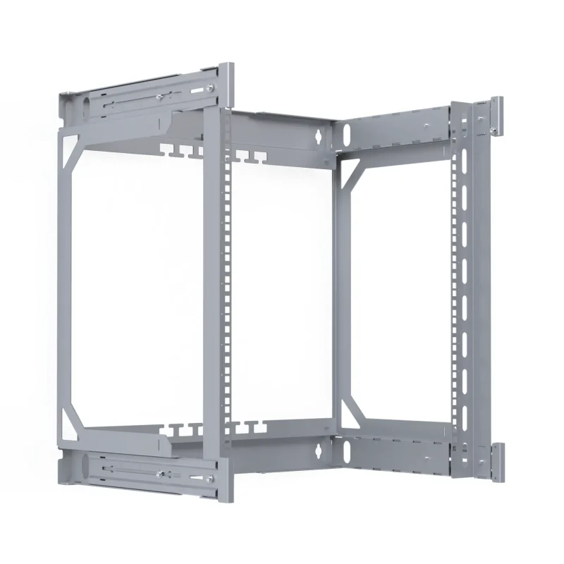 Rückrahmen für X-Rack Wandgehäuse 400-600mm 12HE 600x600mm verzinkt 1/3