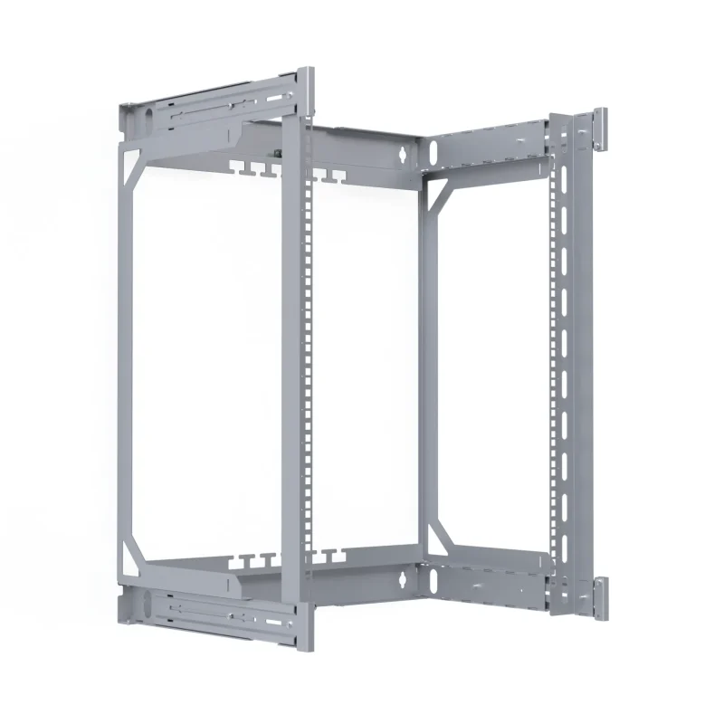 Rückrahmen für X-Rack Wandgehäuse 400-600mm 15HE 600x766mm verzinkt 1/3