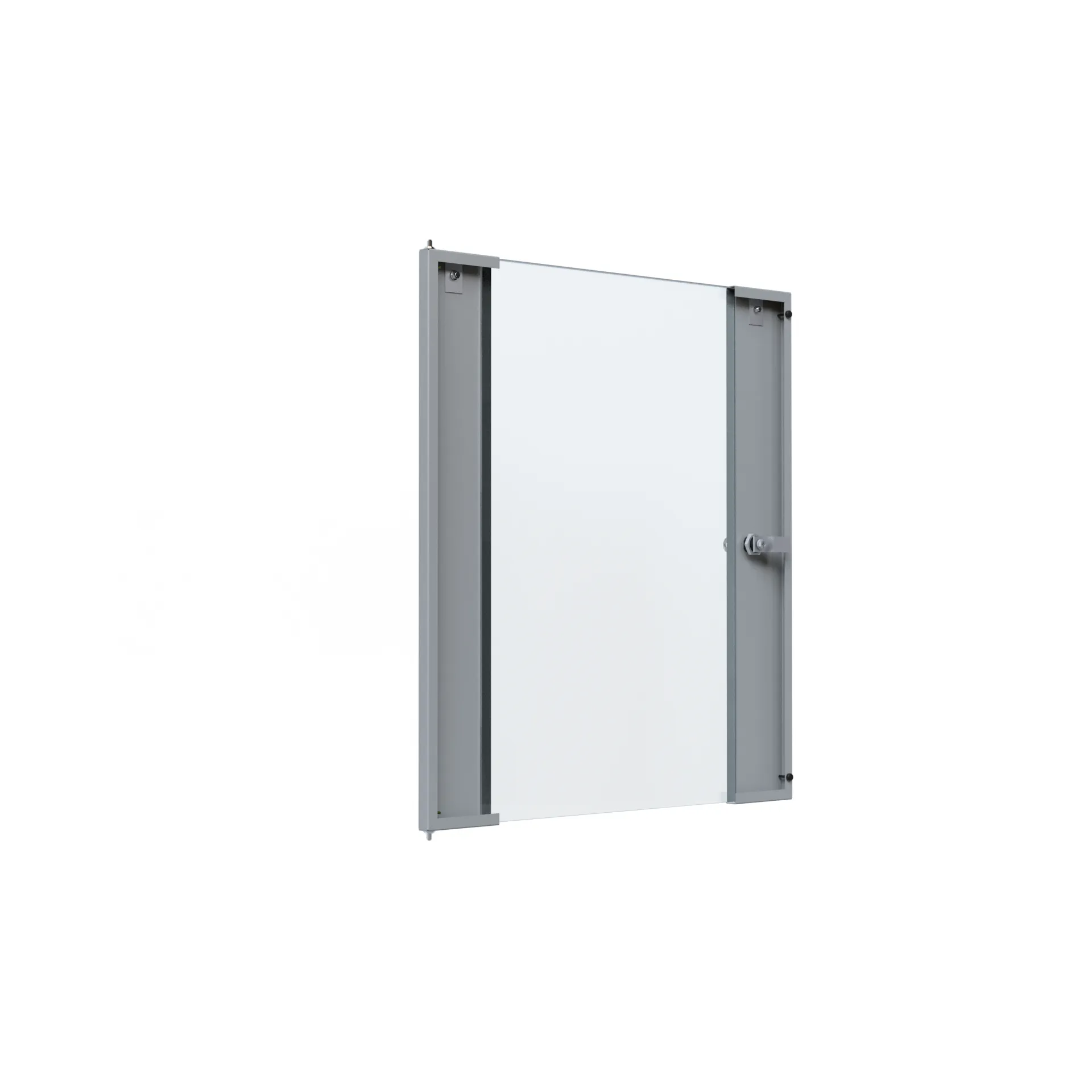 Glastür für X-Rack Wandgehäuse 15HE grau RAL7035 3/3 – Bild 2