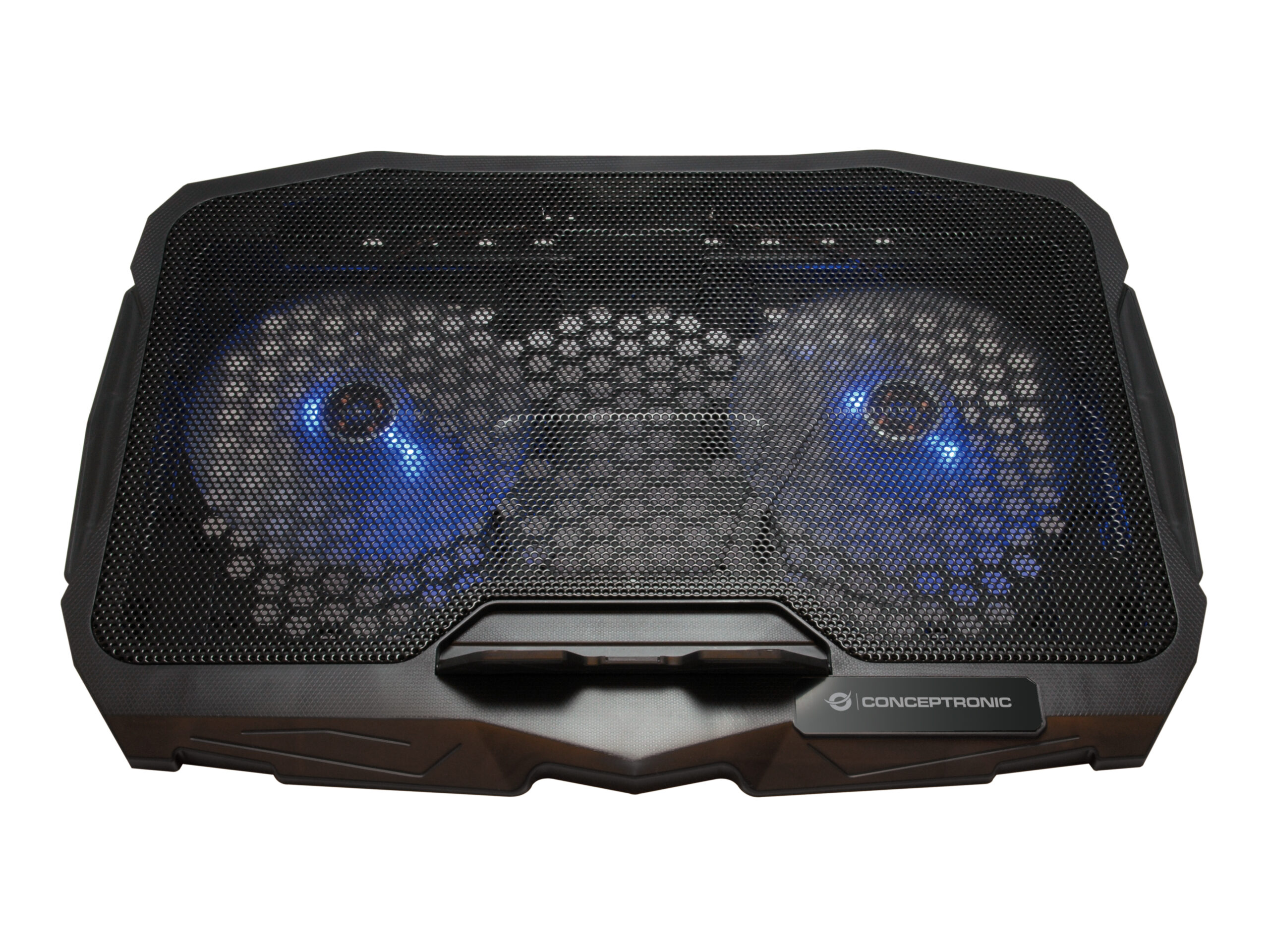 Conceptronic THANA07B ERGO 2-Fan Laptop Cooling Stand