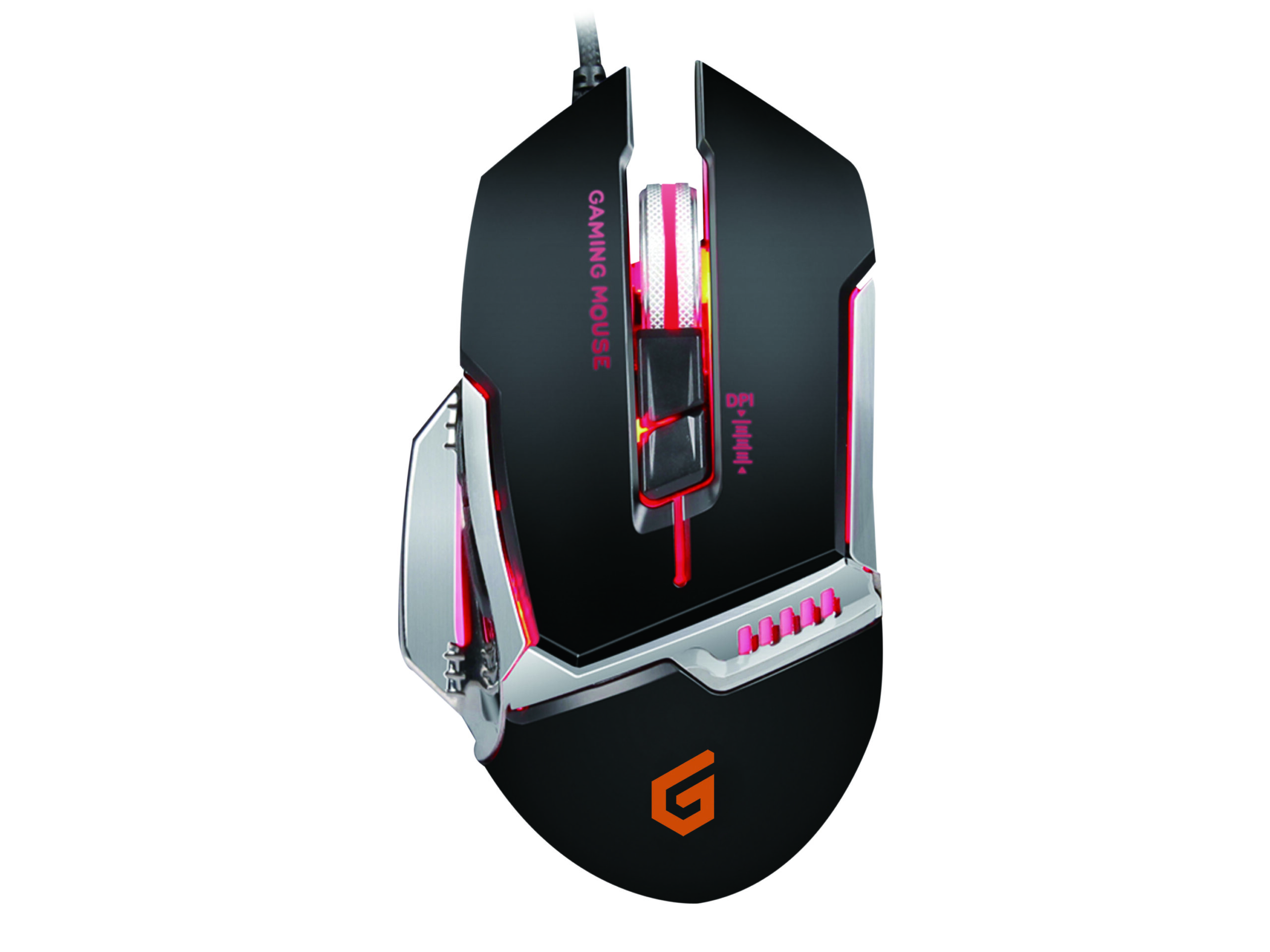Conceptronic DJEBBEL02B 8D Gaming USB Maus, 4000 DPI