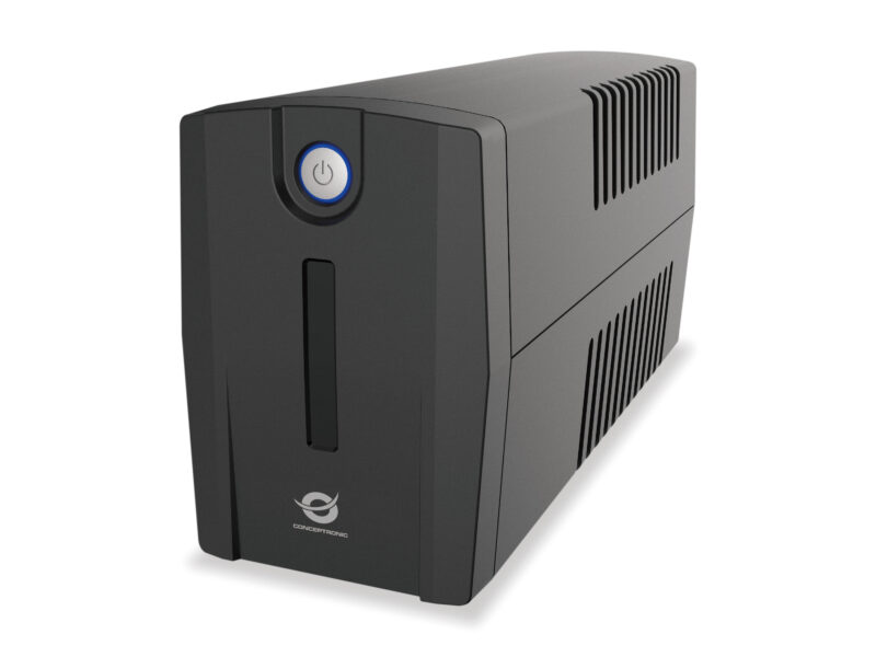 Conceptronic ZEUS02E 850VA 480W UPS, IEC x 4, HID USB, RJ45 in/Out, AVR