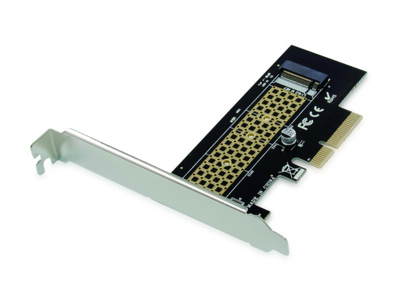 M.2 NVMe PCIe Karte incl. Wärme Sink